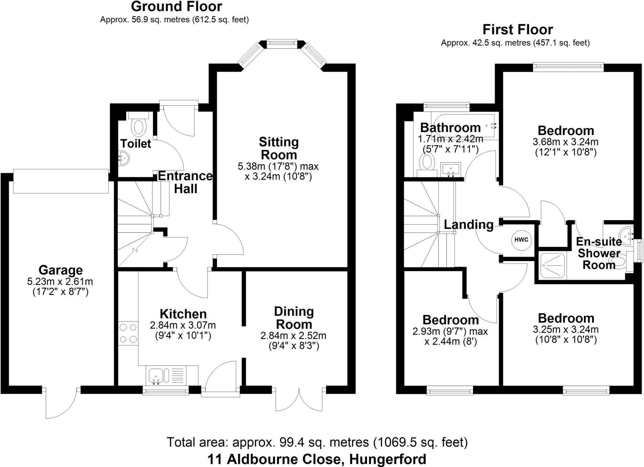Aldbourne Close, Hungerford, West Berkshire floorplan