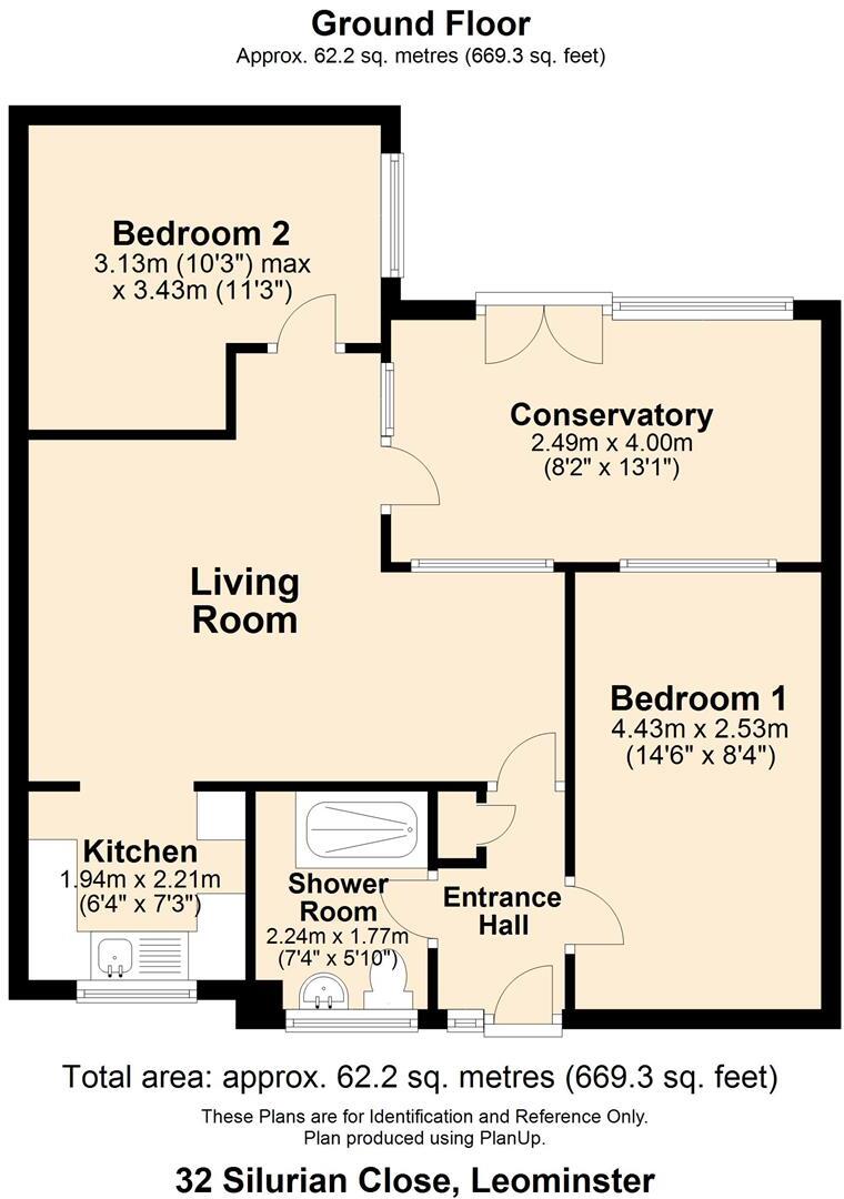 Silurian Close, Leominster floorplan