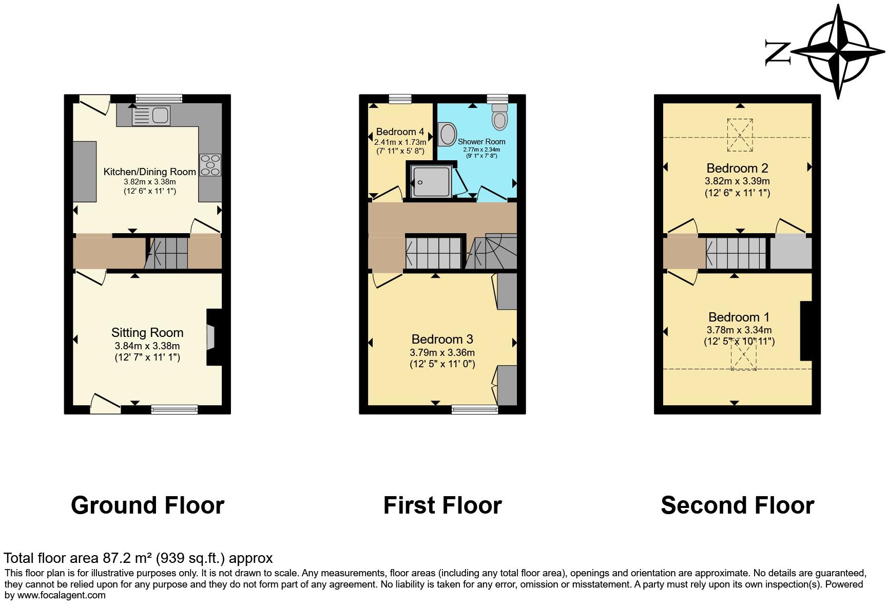 Nook End Road, Heanor, DE75 floorplan