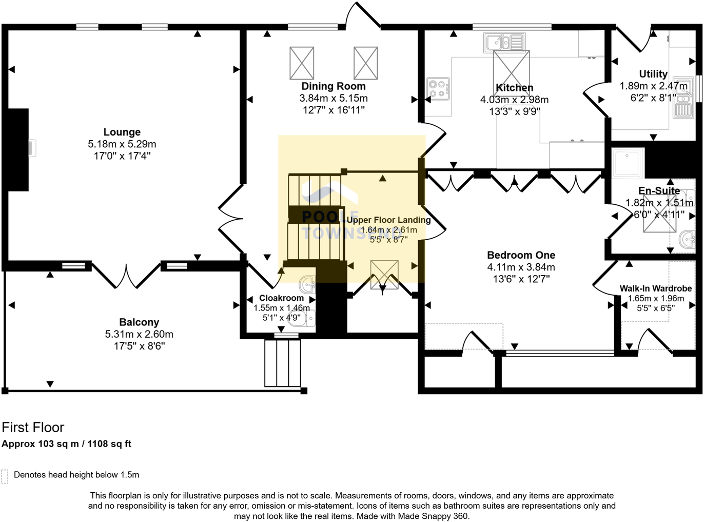 15 Greenacres, Grange over Sands, LA11 7ER floorplan