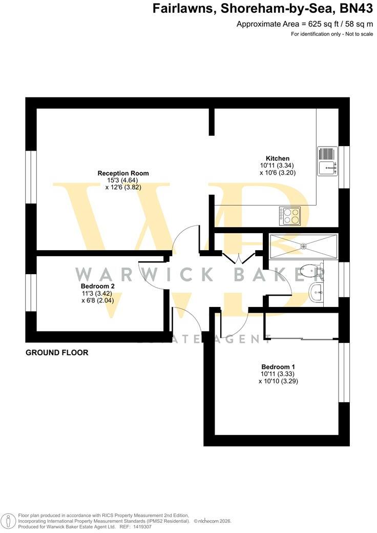 Fairlawns, Shoreham-By-Sea floorplan