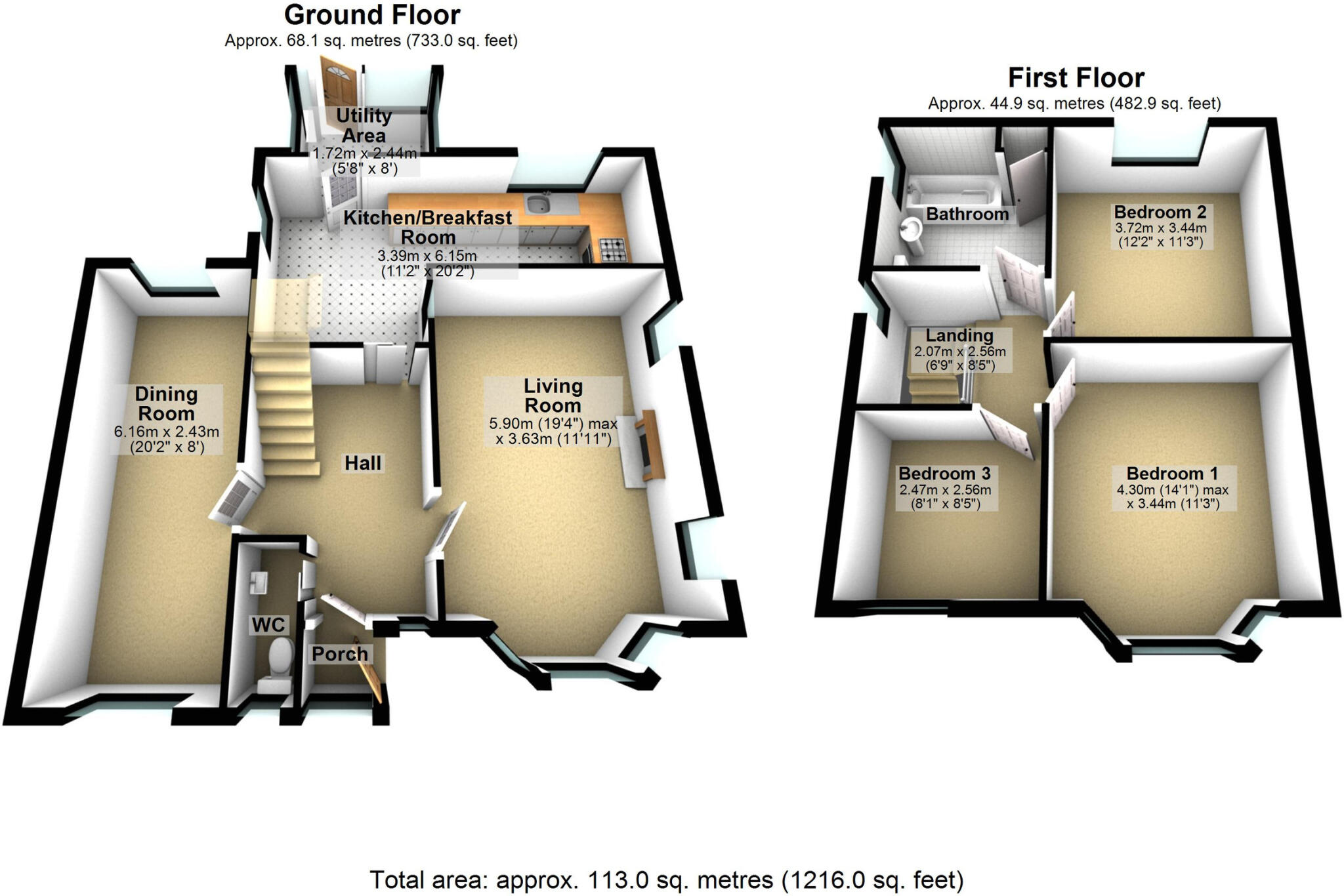 Hollythorn Avenue, Cheadle Hulme, SK8 7EX floorplan