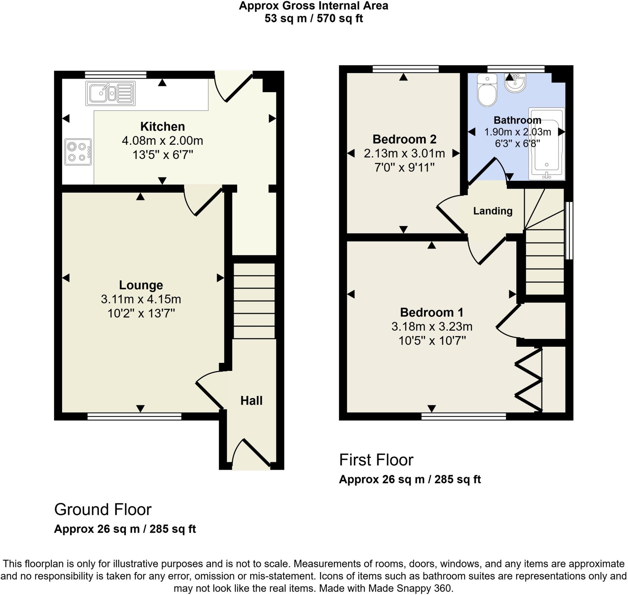 Leafe Close, Chilwell, NG9 6NR floorplan