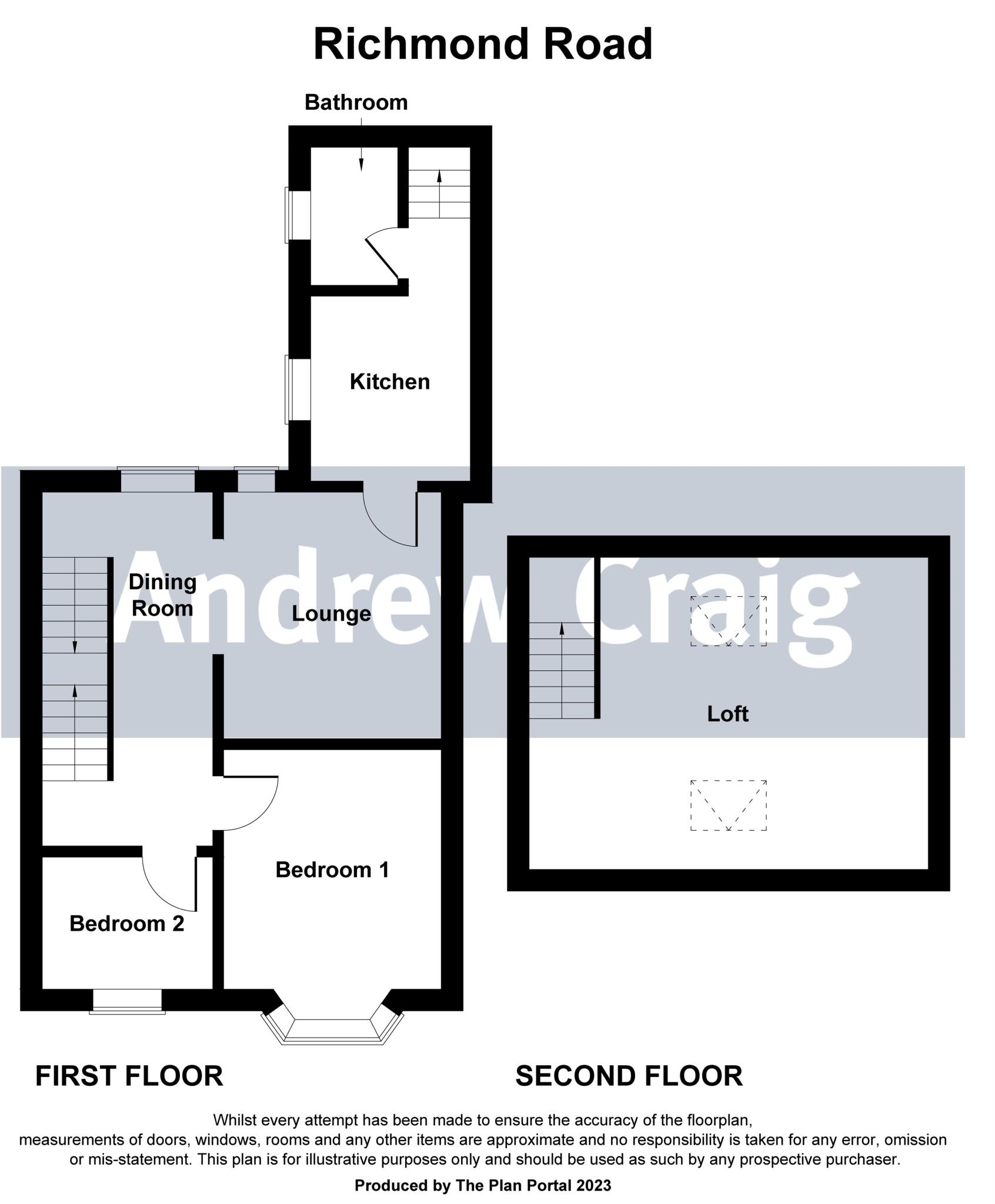 Richmond Road, South Shields floorplan