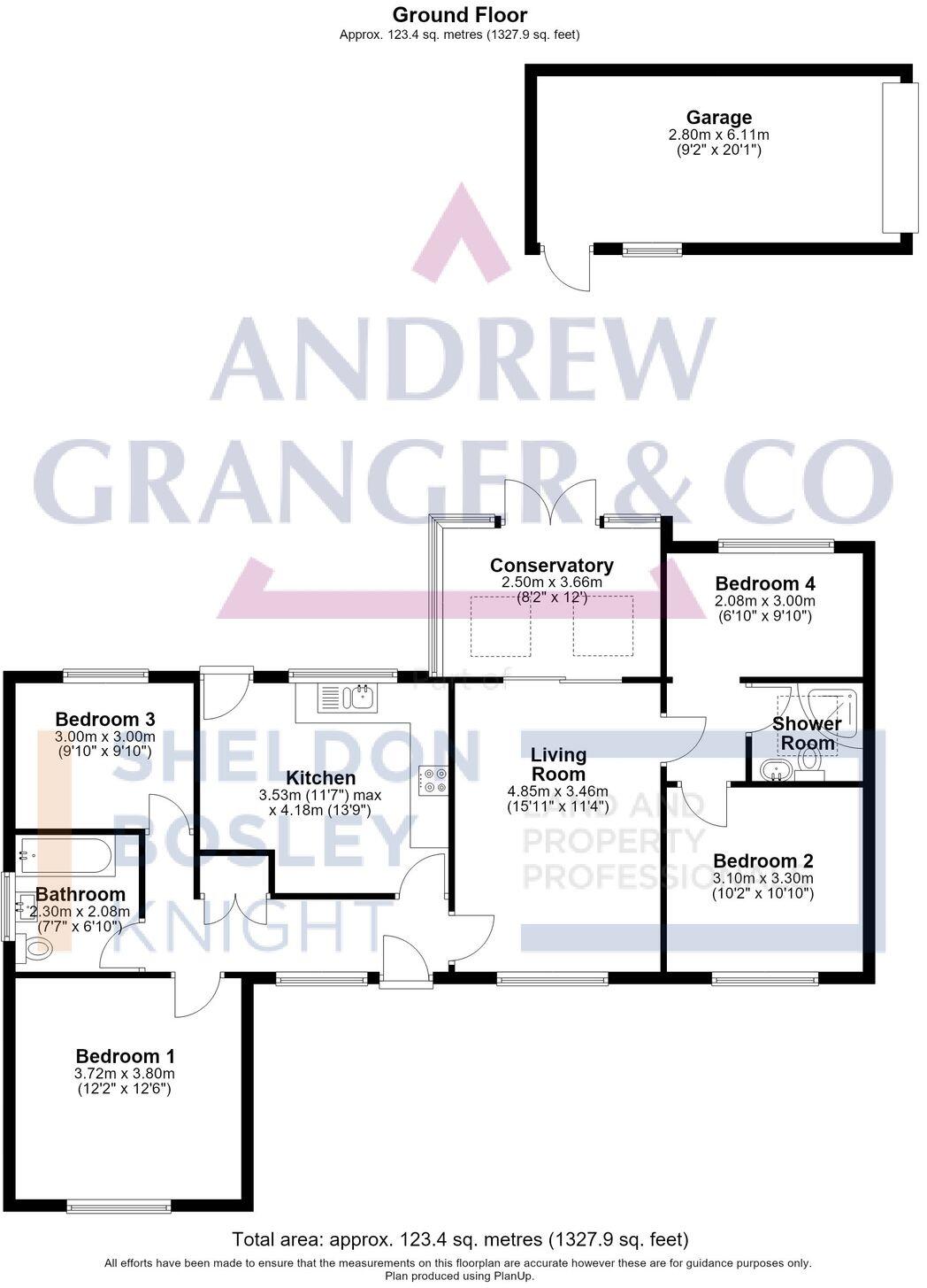 Woodnewton Drive, Leicester, LE5 floorplan