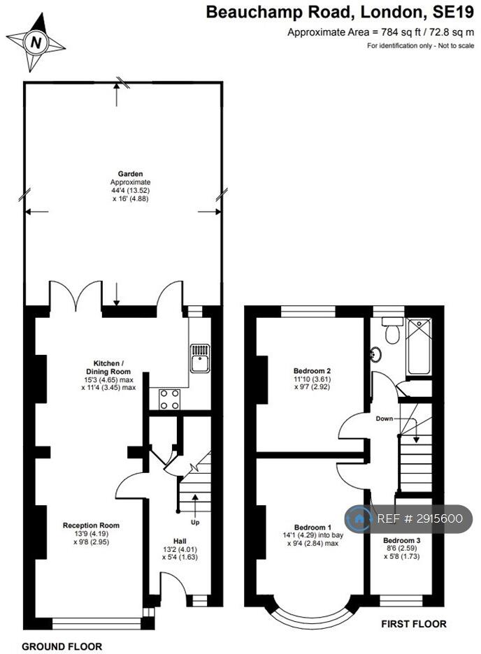 Beauchamp Road, London, SE19 floorplan