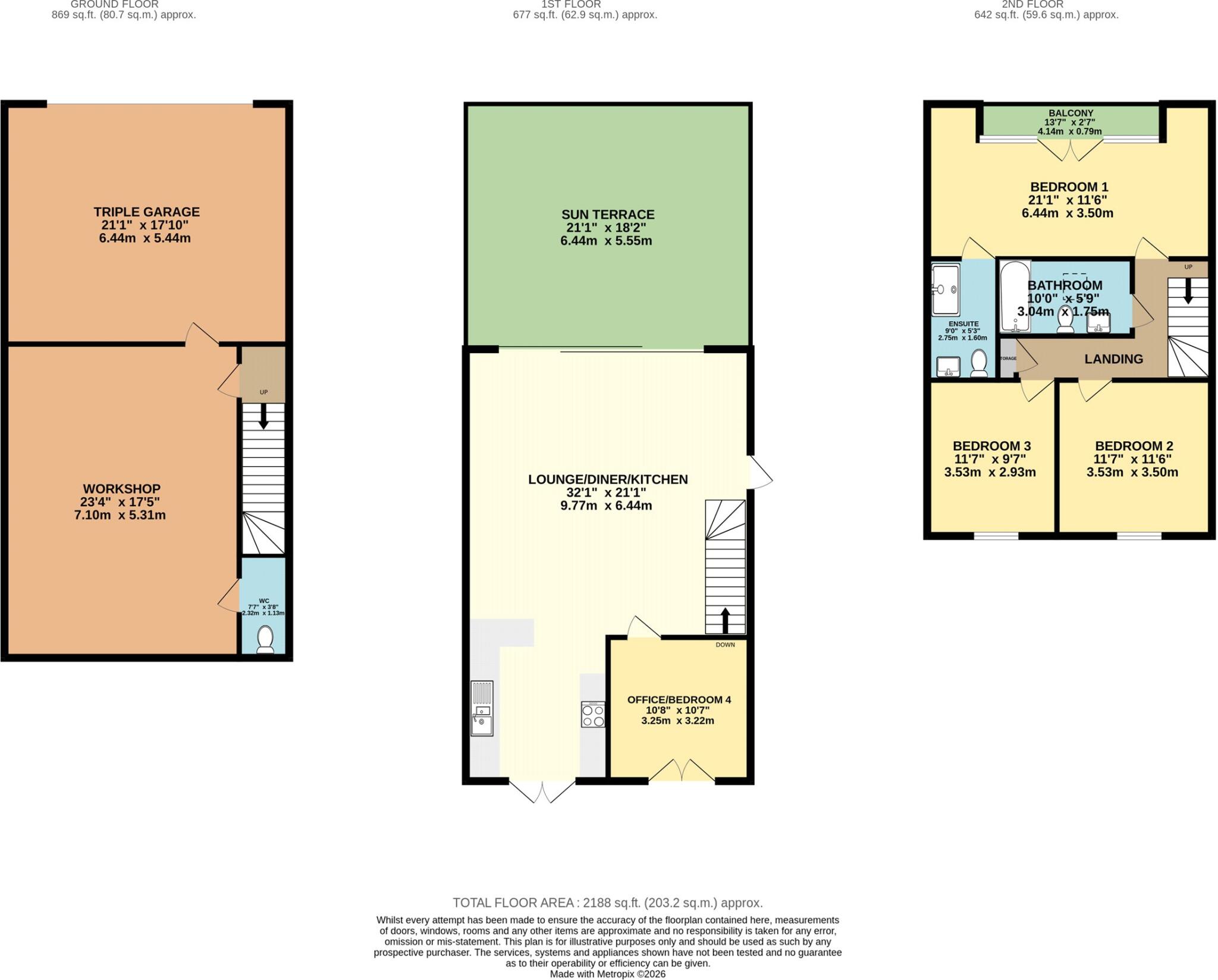 Combe Park, Ilfracombe, Devon, EX34 floorplan