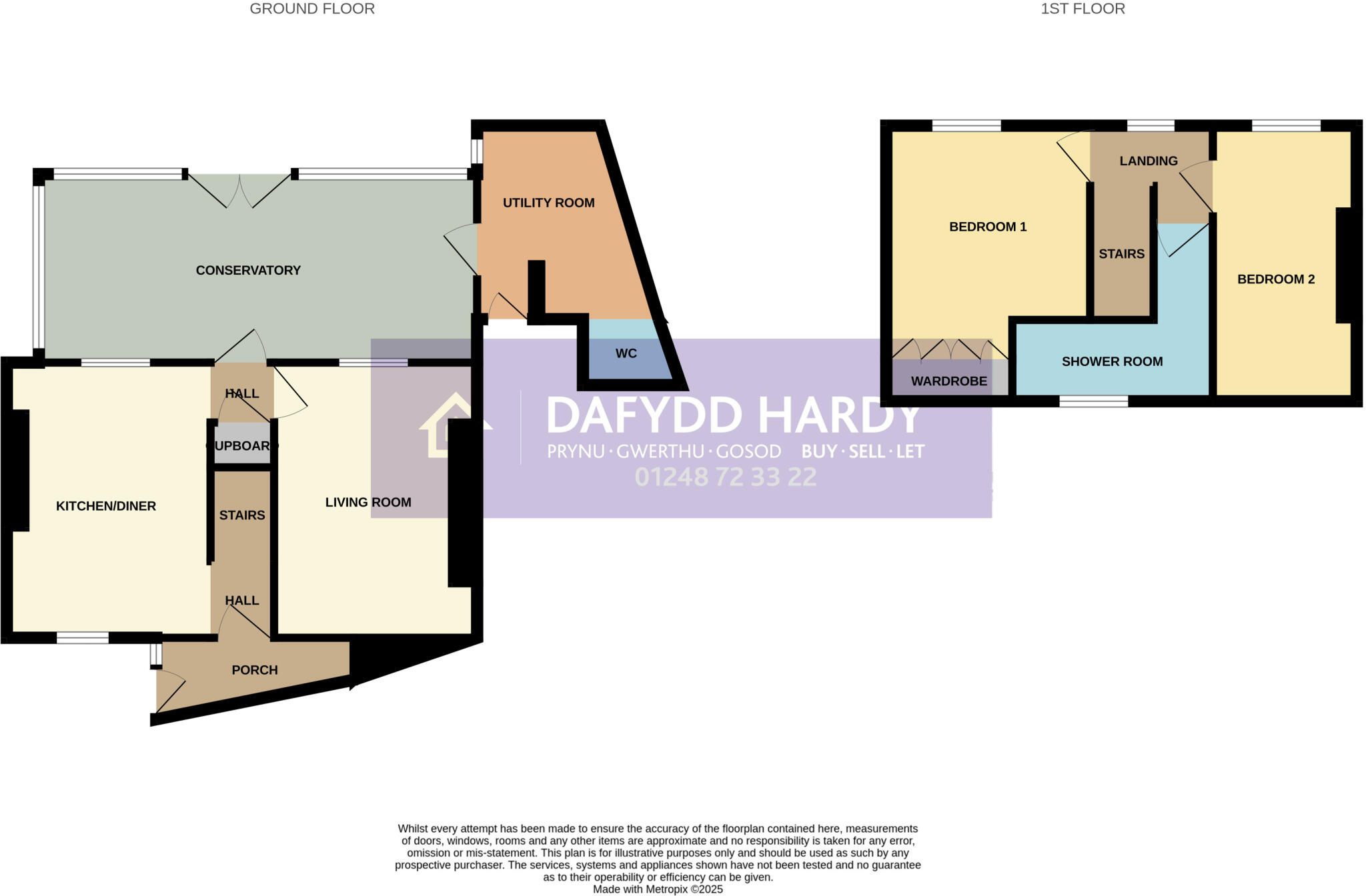 Pen Y Bryn Road, Llanfairfechan, Conwy, LL33 floorplan