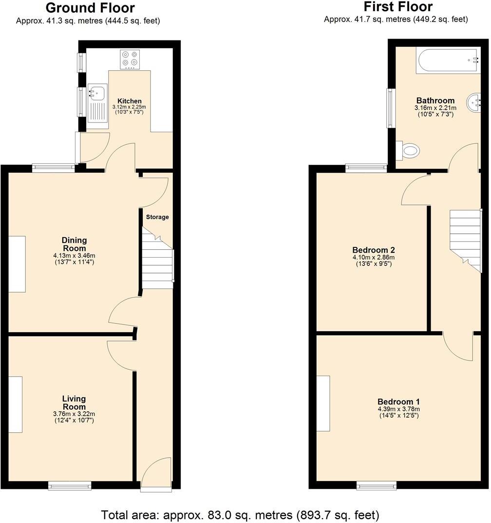 Market Street, Widnes floorplan
