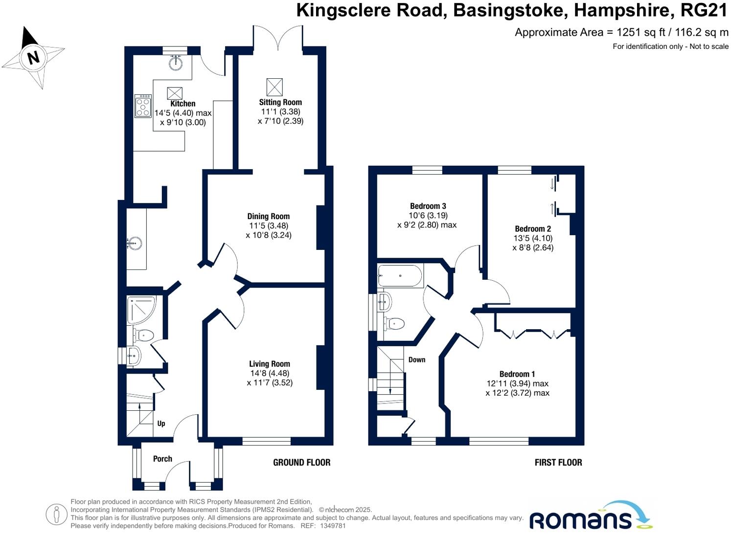 Kingsclere Road, Basingstoke, Hampshire floorplan