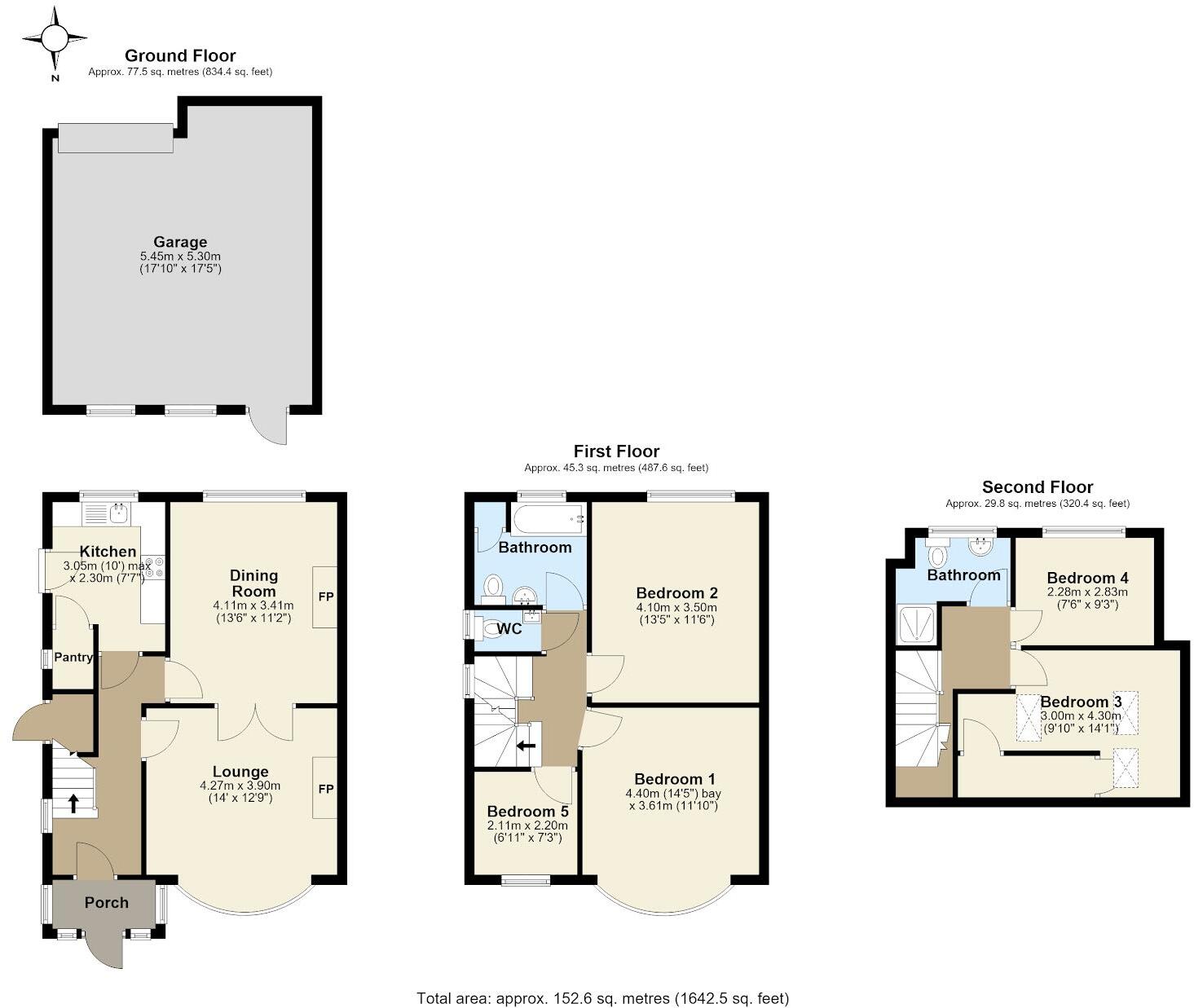 St Martins View, Chapel Allerton, Leeds, LS7 floorplan
