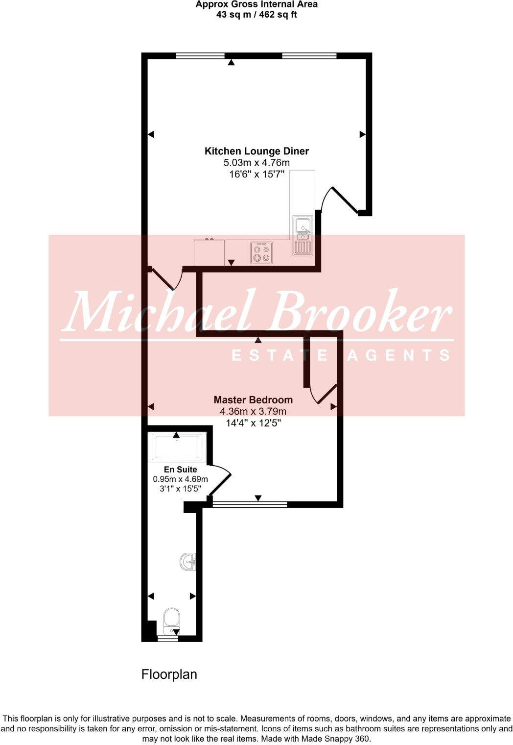 The Broadway, Crowborough, East Sussex, TN6 floorplan