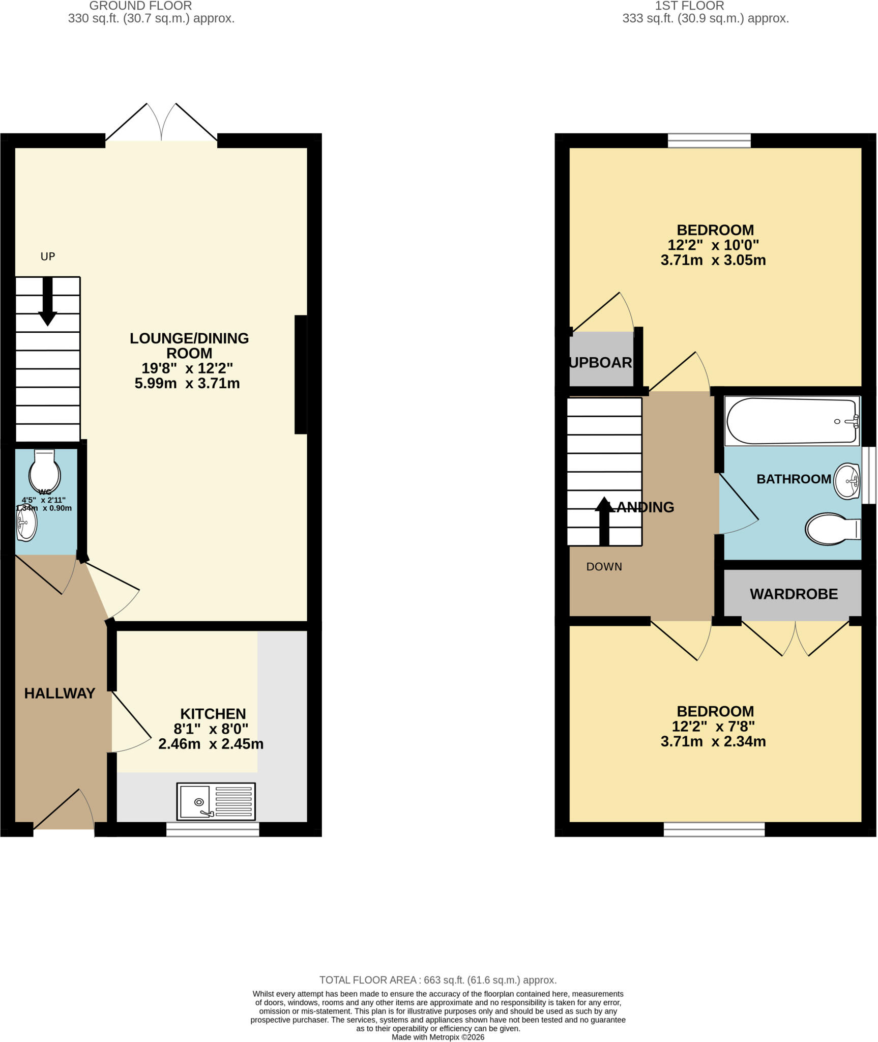 Coppice Close, Warminster floorplan