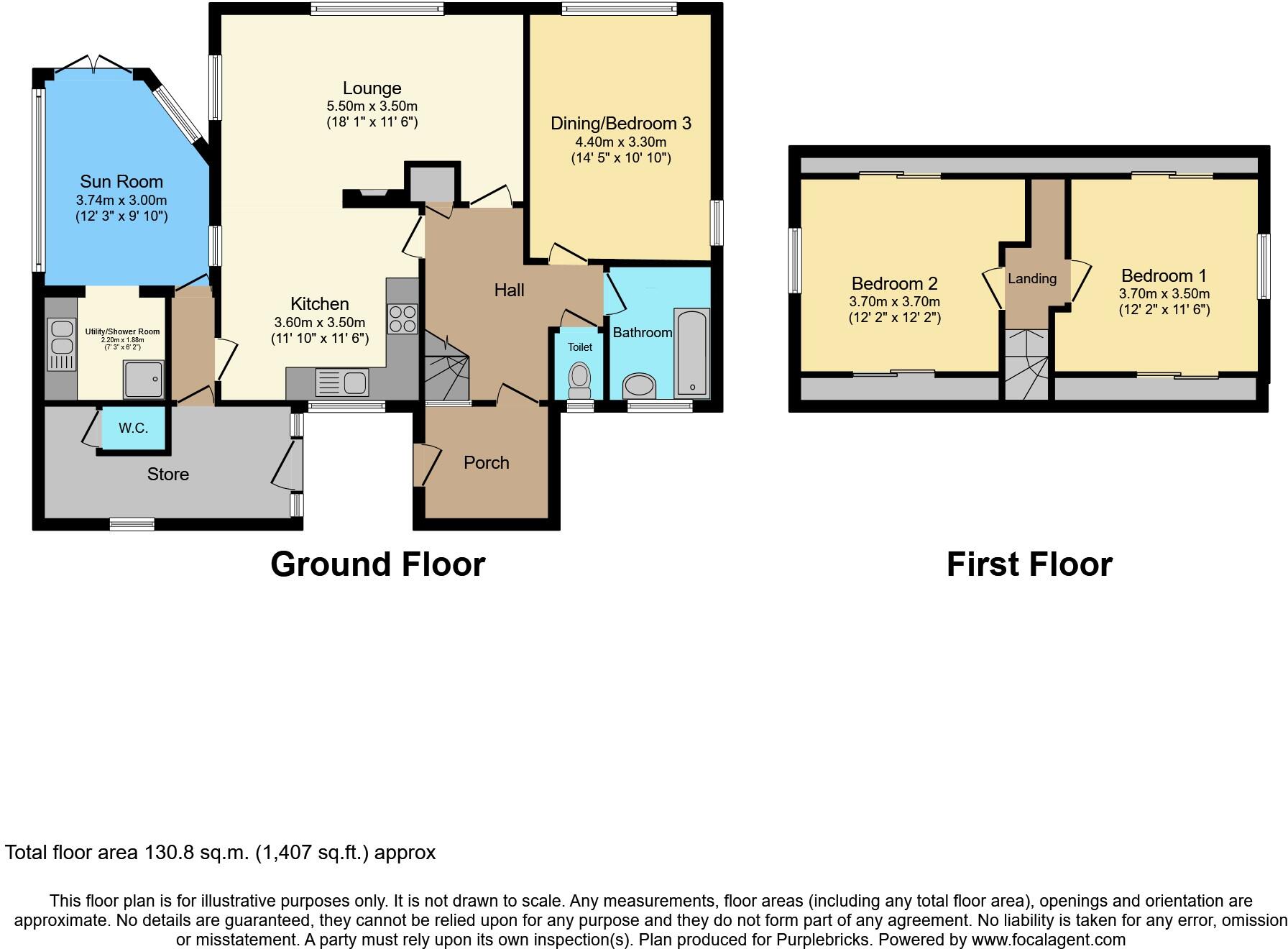 The Dingle, Knighton, LD7 floorplan