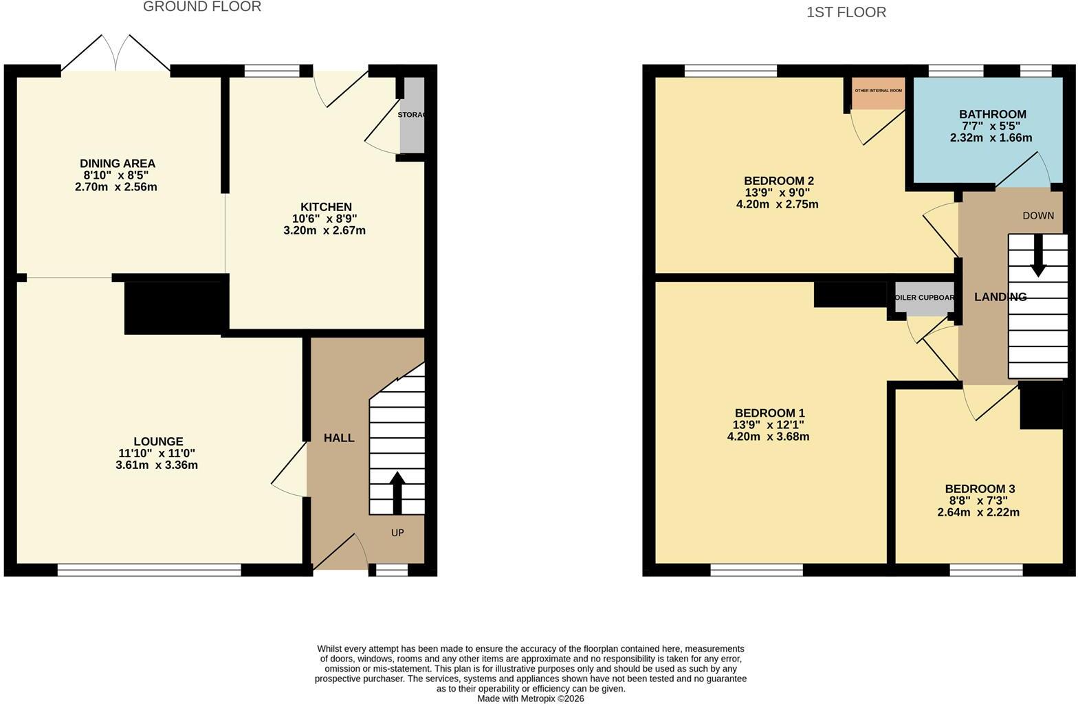 Ffordd Y Morfa, Abergele, LL22 floorplan