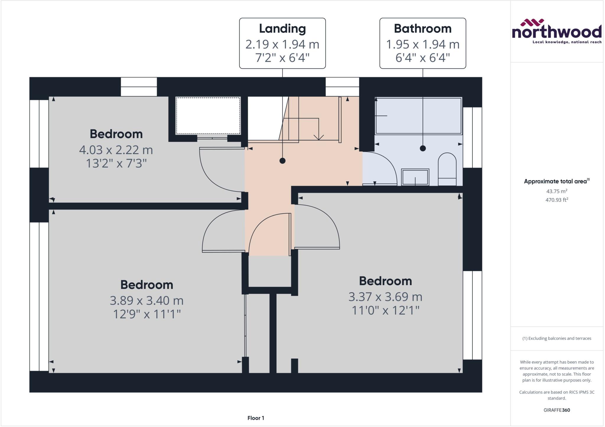 Downsview Way, Hailsham, BN27 floorplan