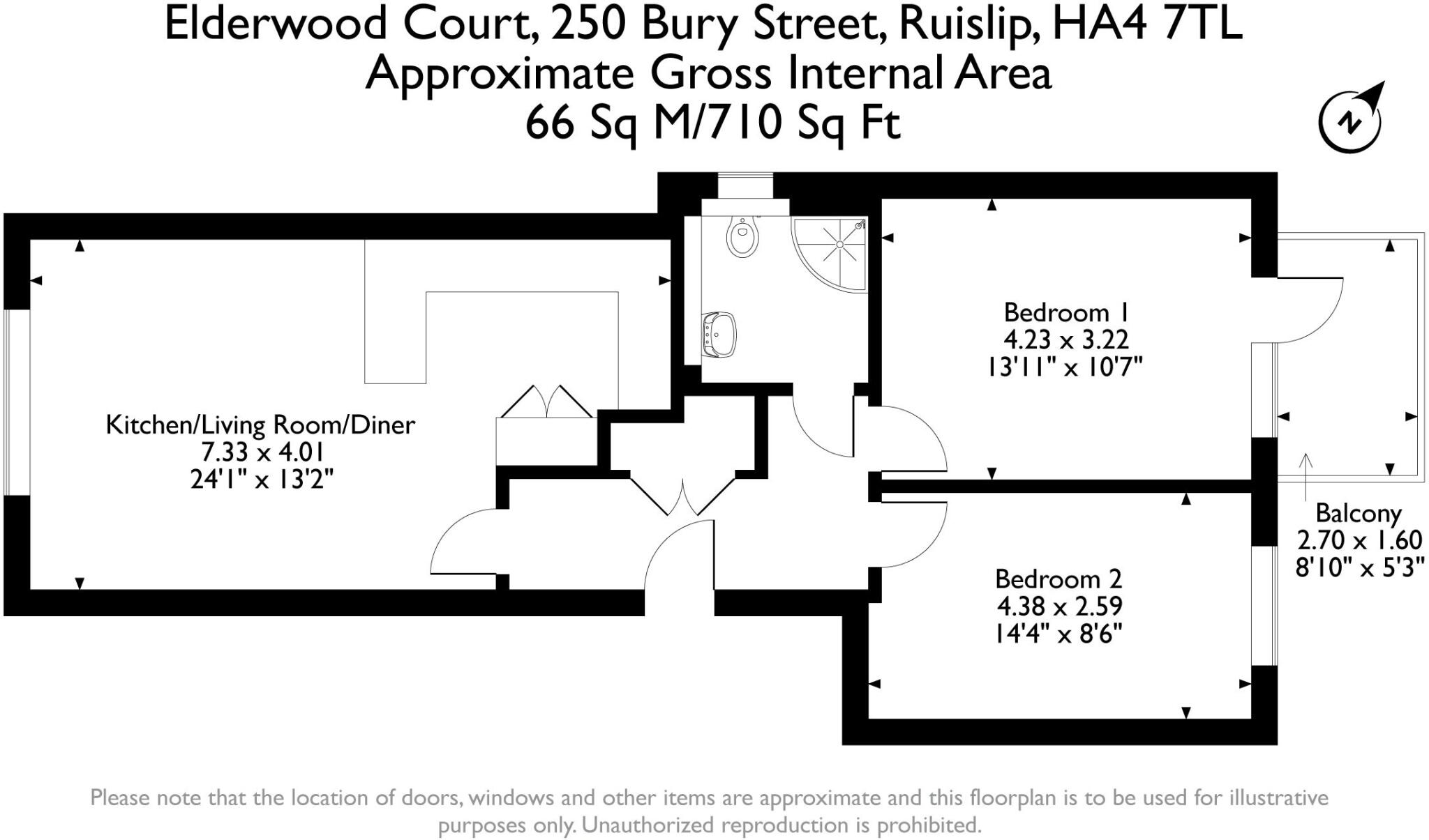 Bury Street floorplan