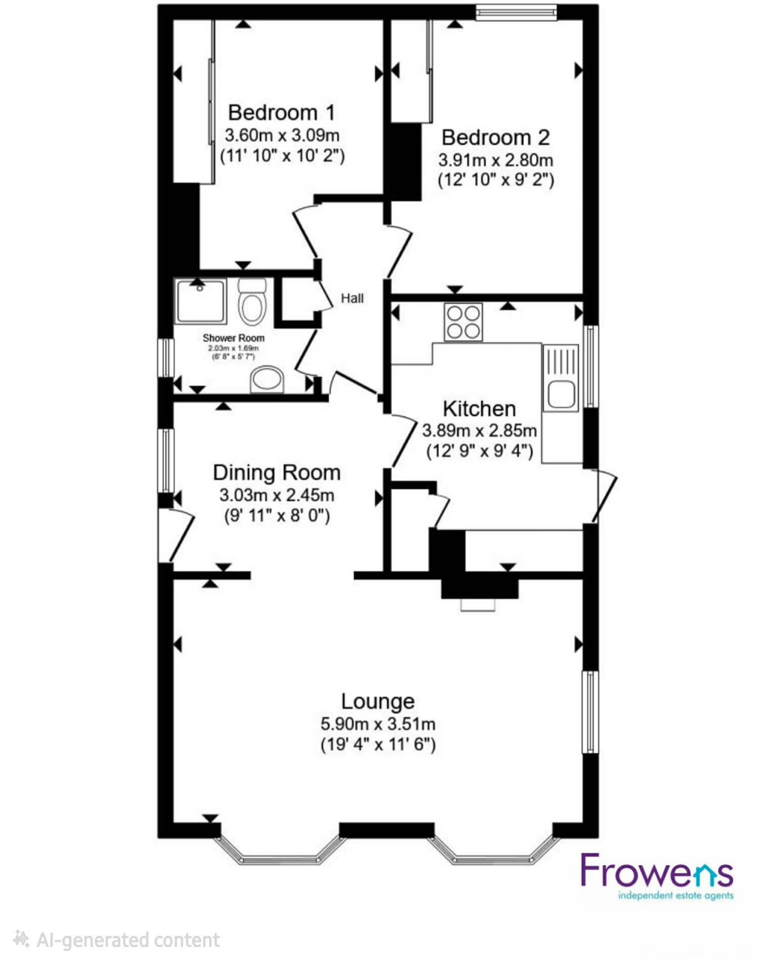 Wildwood Park, Sidington floorplan
