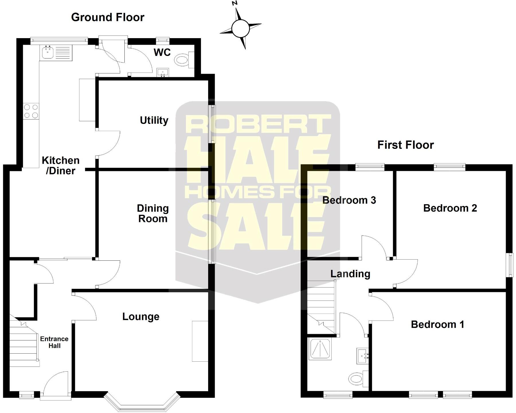 Oakroyd Crescent, Wisbech, Cambridgeshire, PE13 floorplan