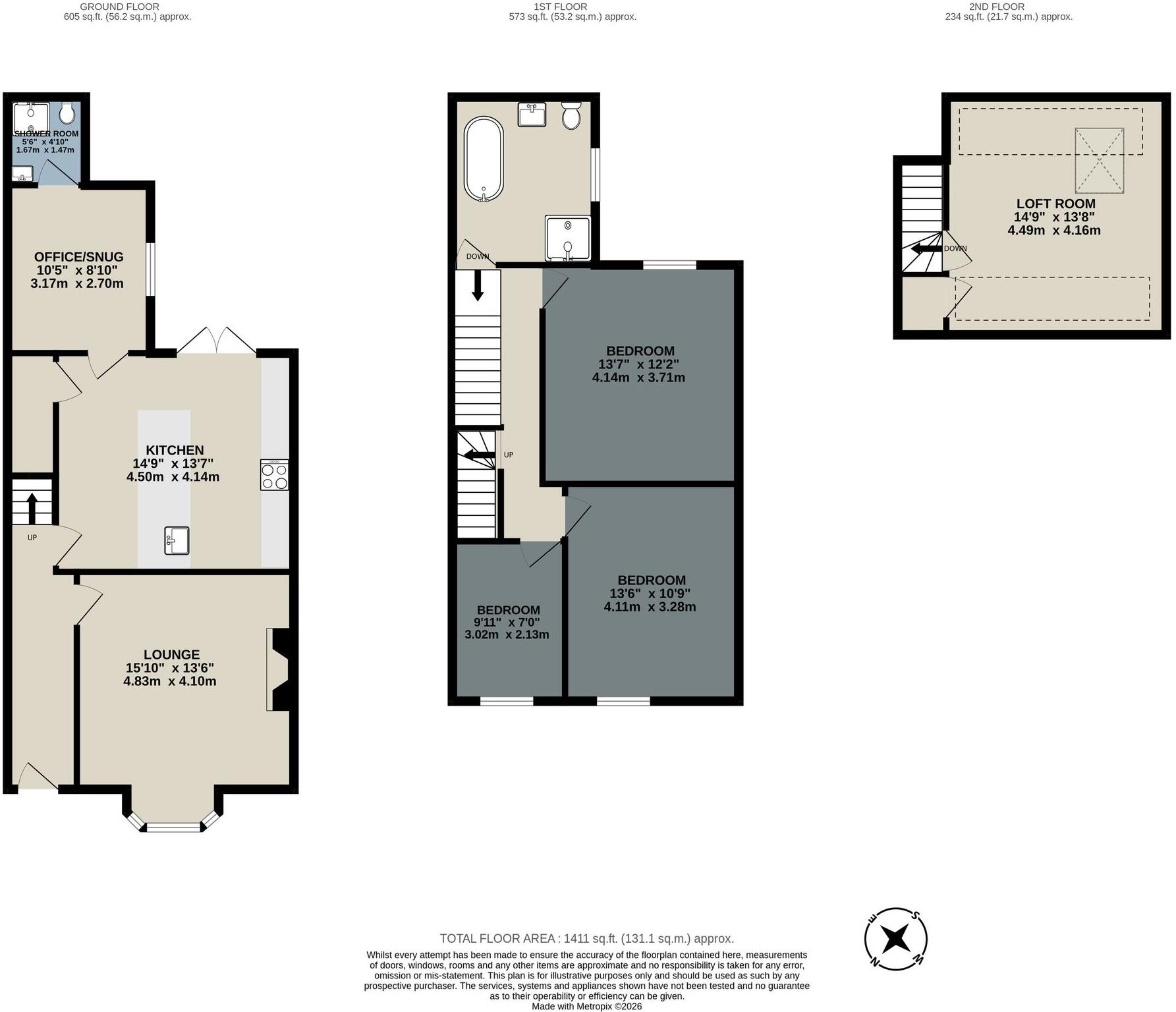 Hyde Road, Woodley, Stockport floorplan