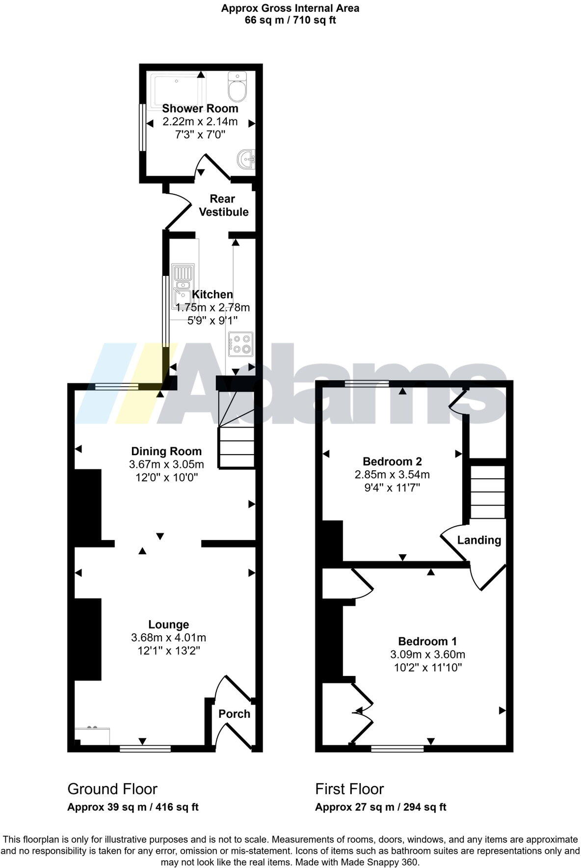 Cooper Street, Widnes floorplan