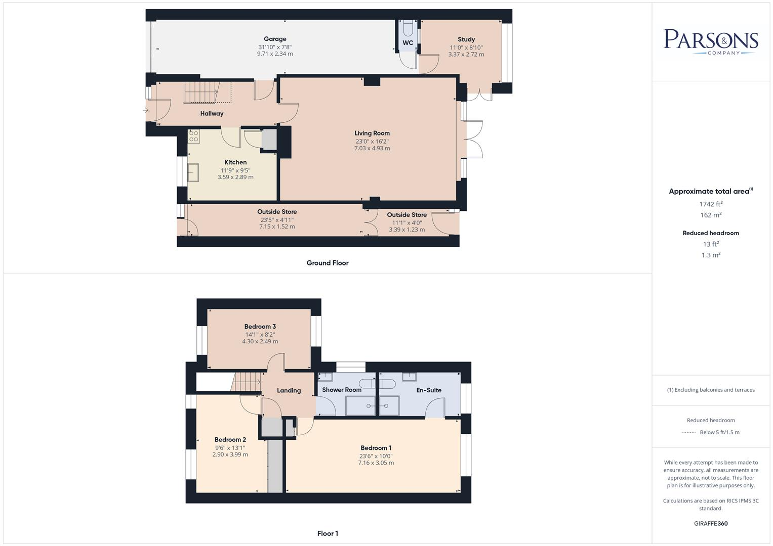 Southend, Dereham floorplan