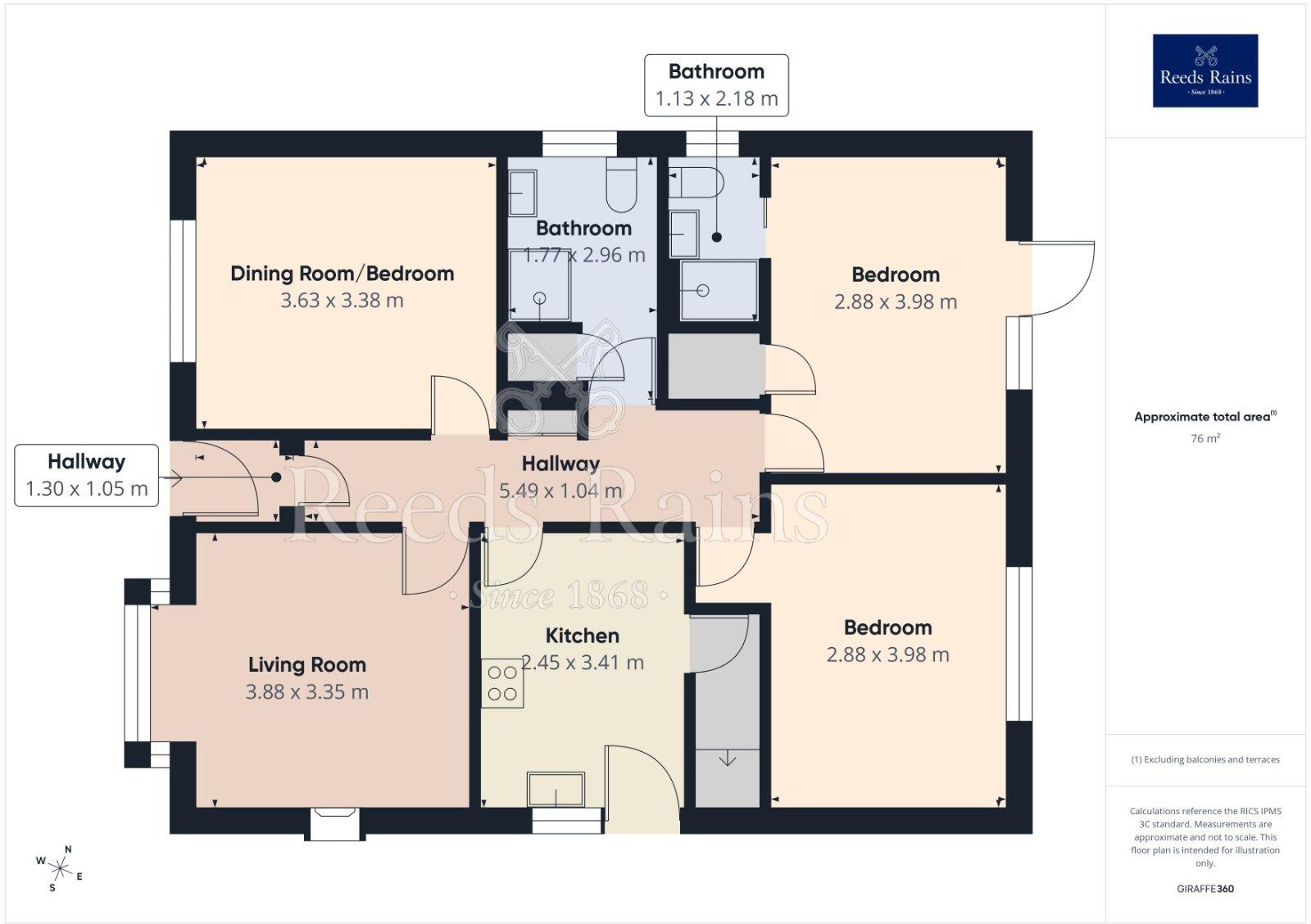Baghill Road, Tingley, Wakefield, West Yorkshire, WF3 floorplan