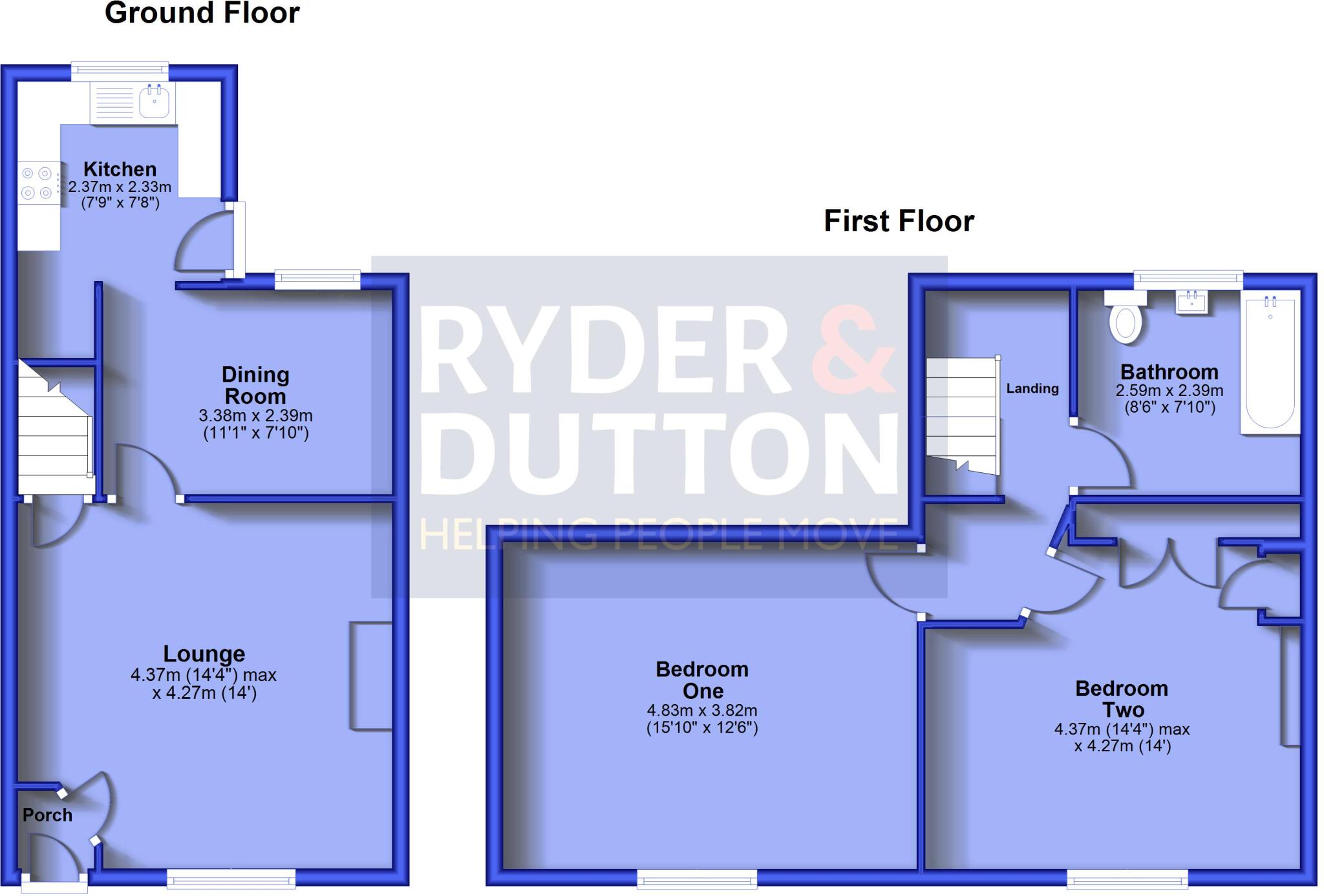 Burnley Road, Weir, Rossendale, OL13 floorplan