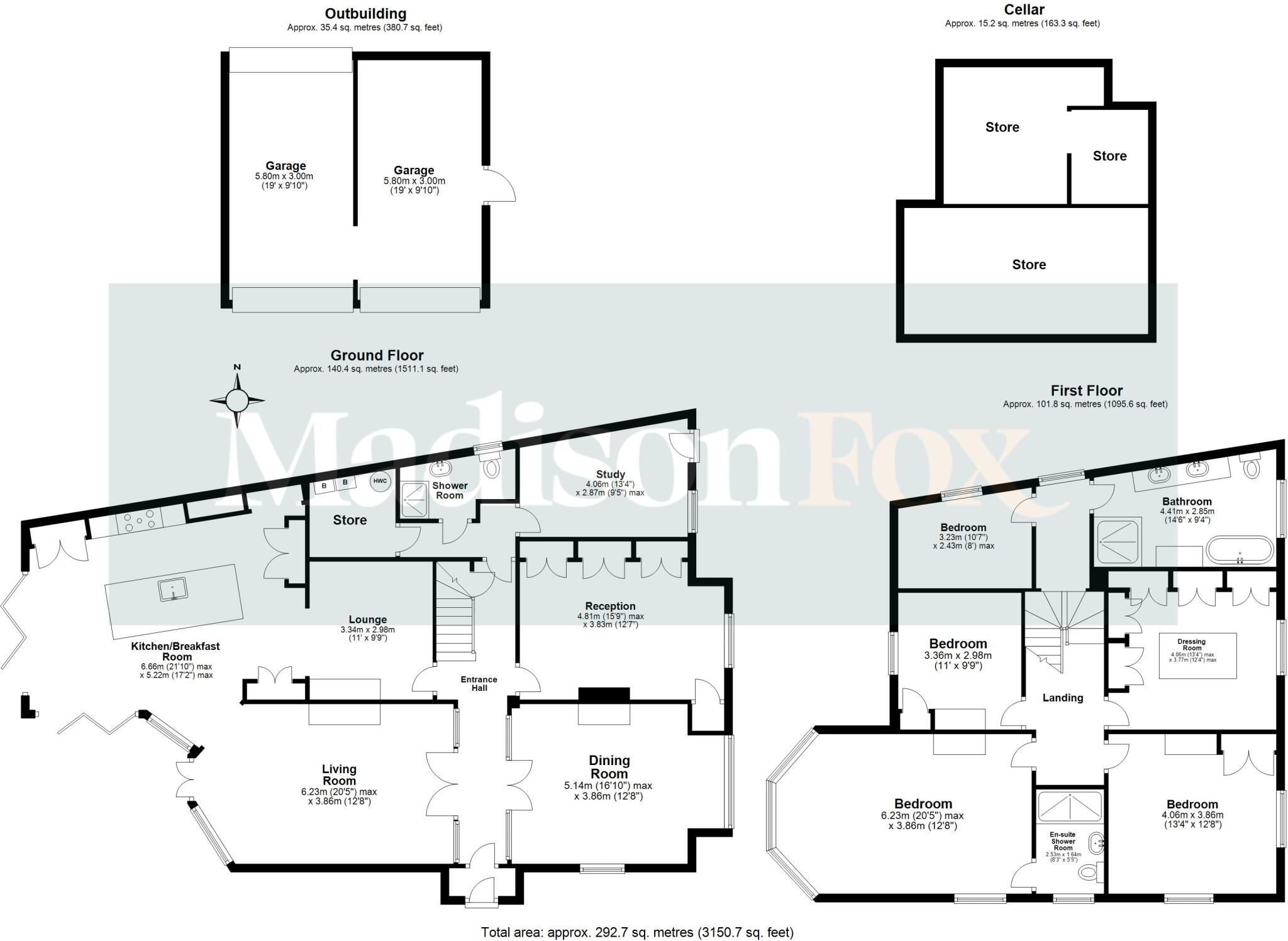 Queens Road, Buckhurst Hill, Essex, IG9 floorplan