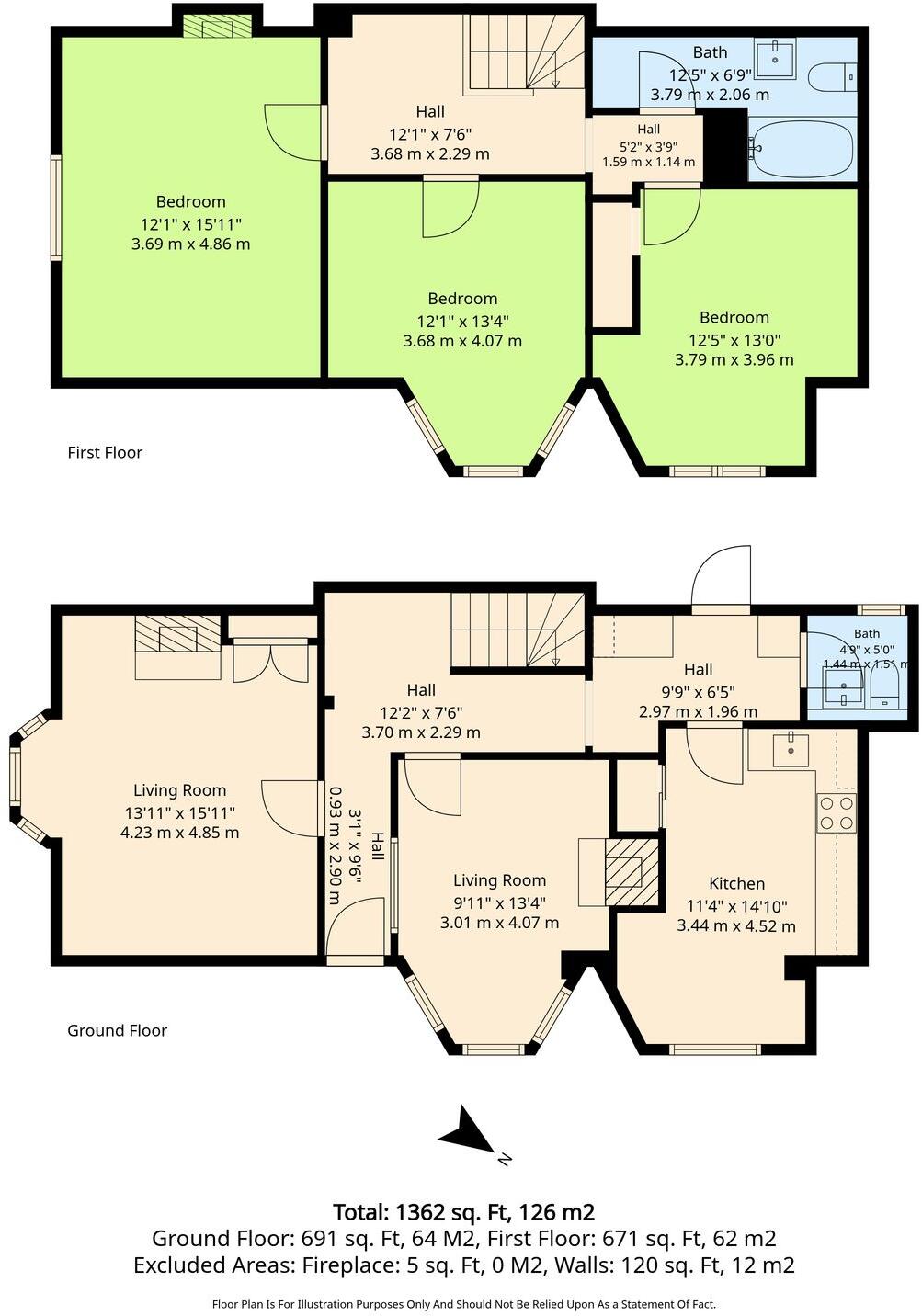High Street, Kenilworth, CV8 floorplan
