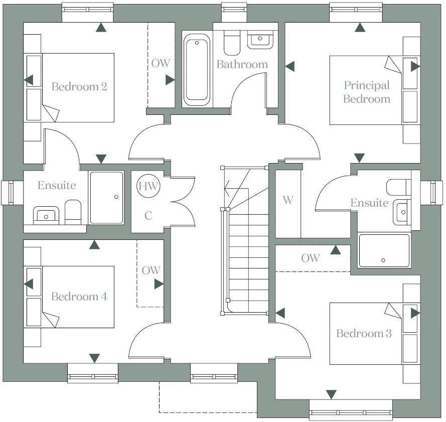 Fernham Homes At Faversham, Love Lane, Faversham, ME13 floorplan