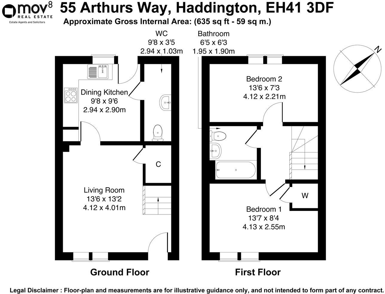 Arthurs Way, Haddington, EH41 floorplan