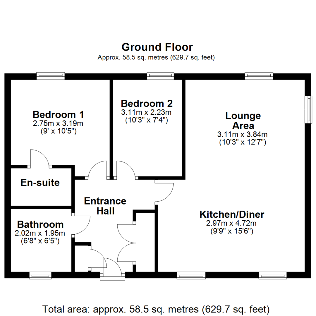 Green Road, Haverhill floorplan