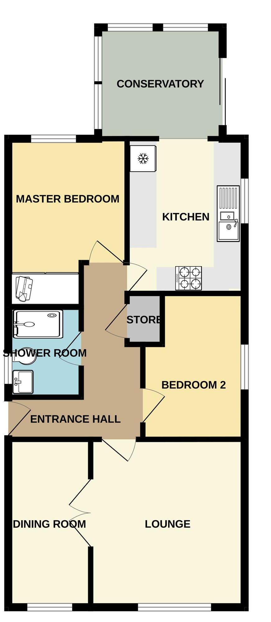 Edenside, Frinton on Sea floorplan