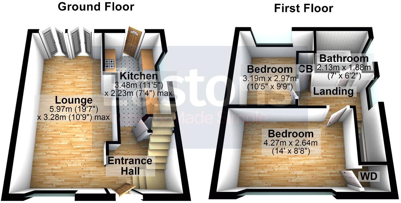 Coxdean, Epsom, Surrey, KT18 floorplan