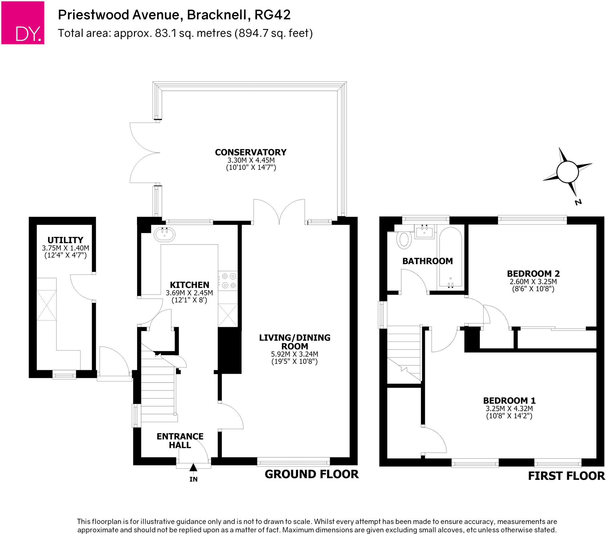 Priestwood Avenue, Bracknell, Berkshire, RG42 floorplan