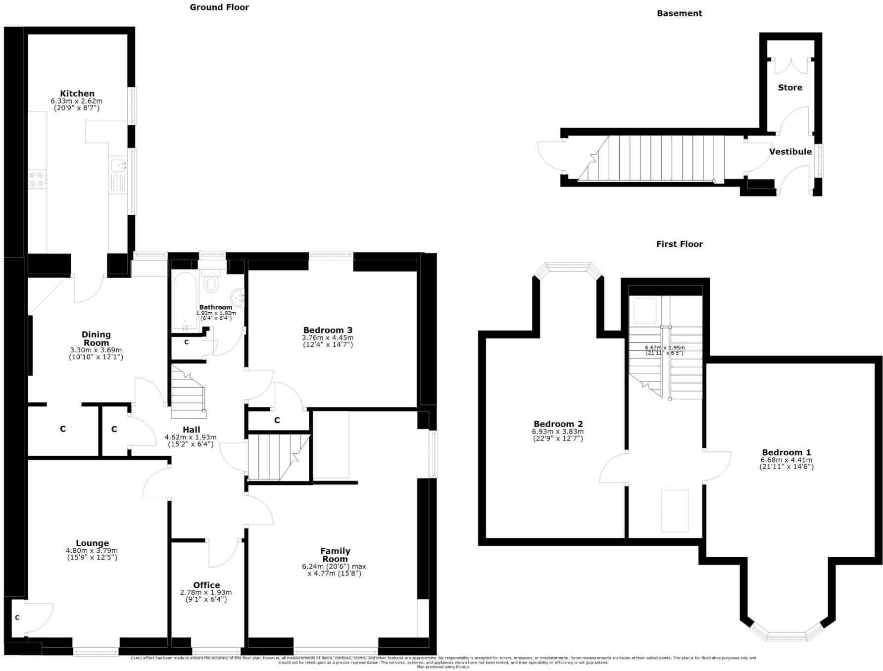 7 Carrick Park, Ayr, KA7 2SL floorplan
