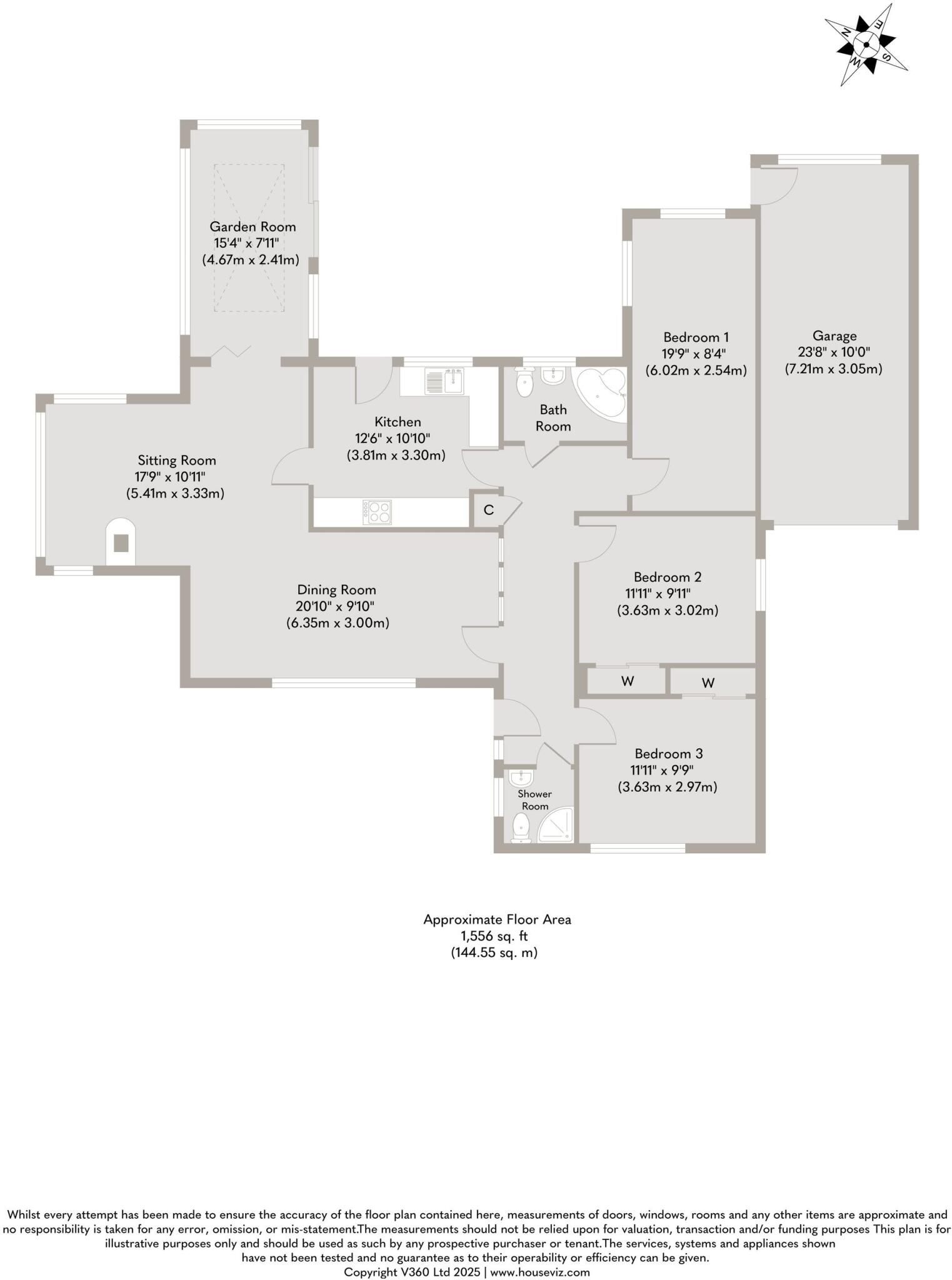 Chain Free in Heacham floorplan