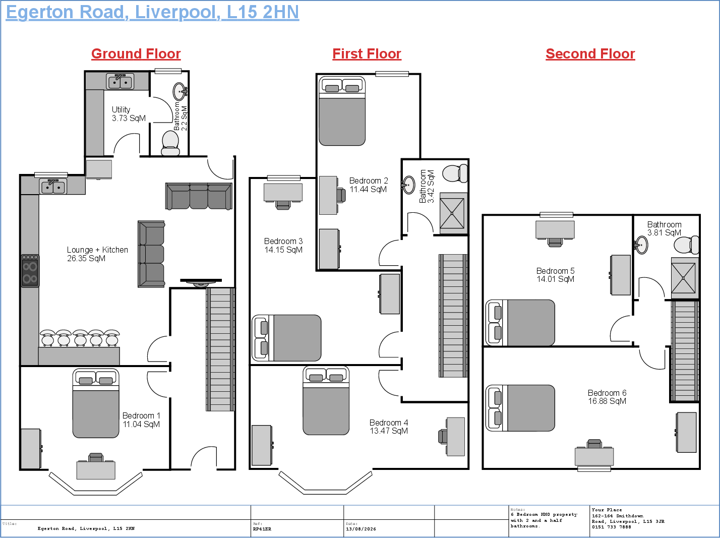 Egerton Road, Liverpool floorplan