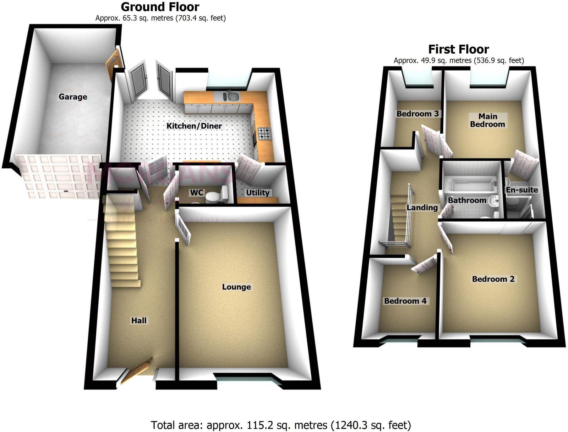 Kensington Crescent, Cuddington, CW8 floorplan