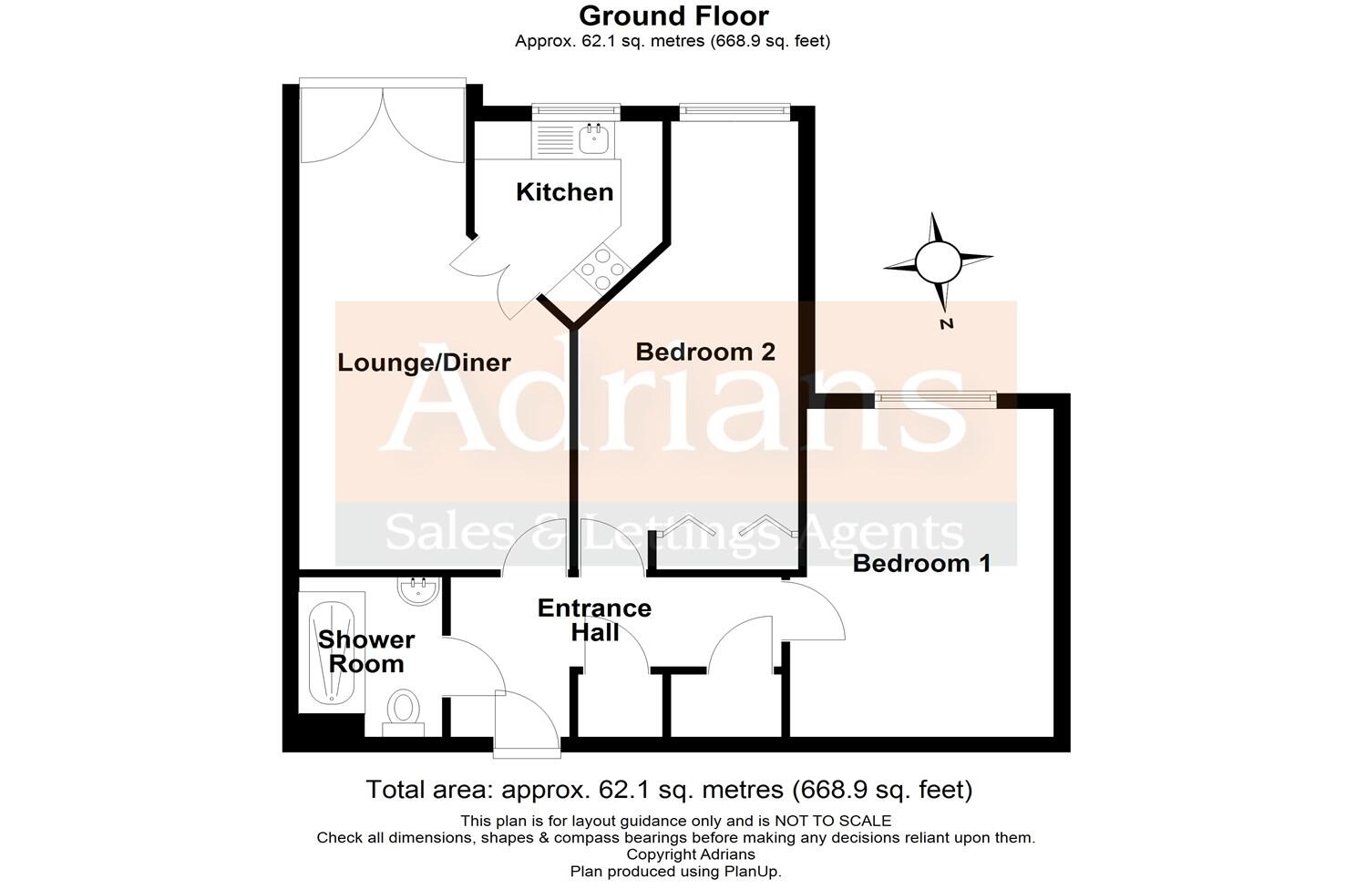Chancellor Court, Broomfield Road, CM1 1RY floorplan