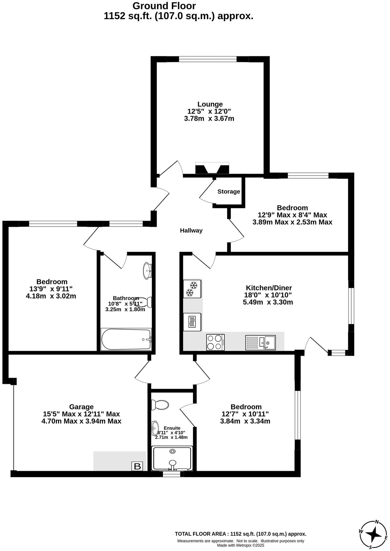 Main Road, Hutton, Weston-super-Mare floorplan