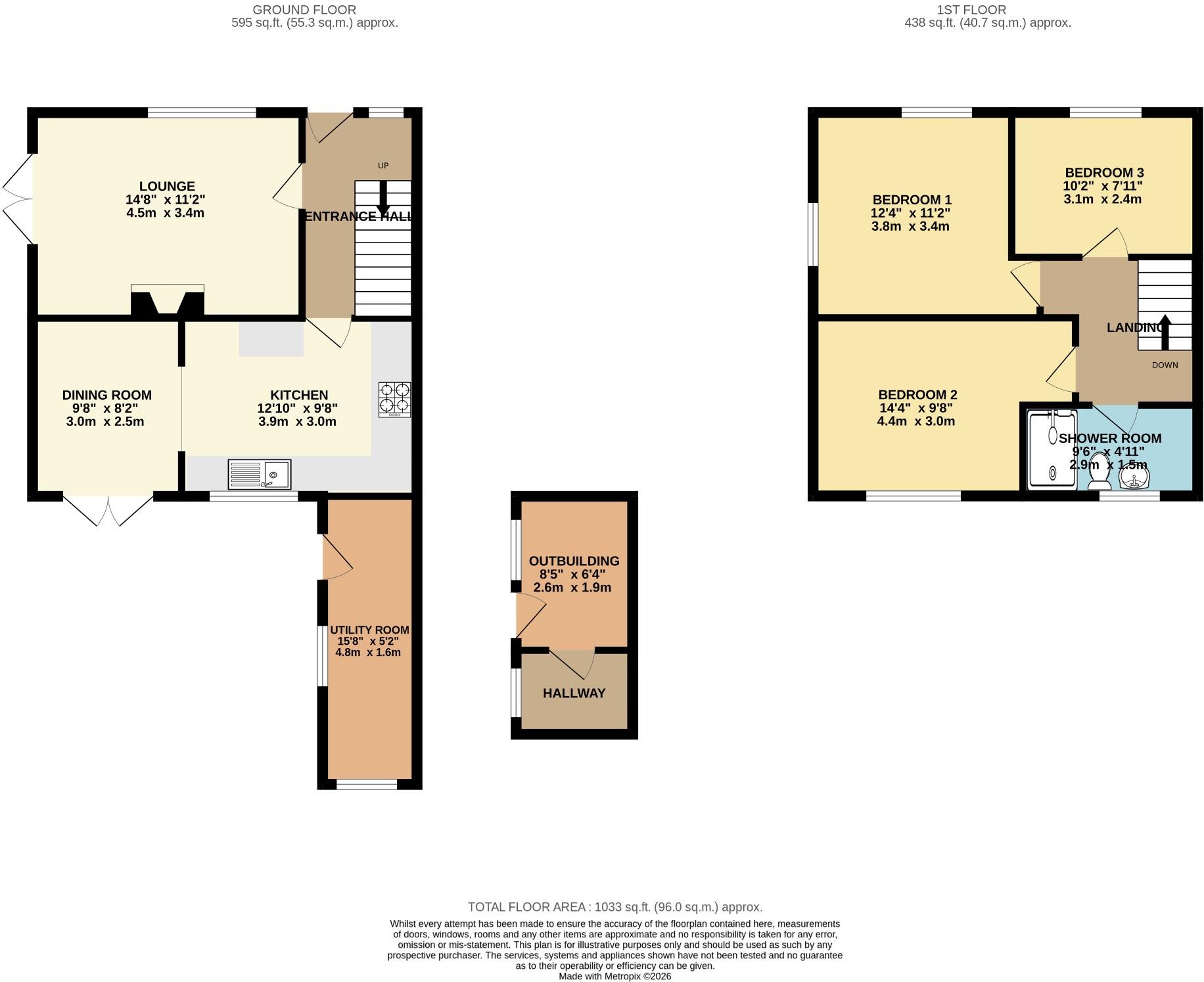 Wastdale Road, Ashton-In-Makerfield, Wigan, WN4 0ED floorplan