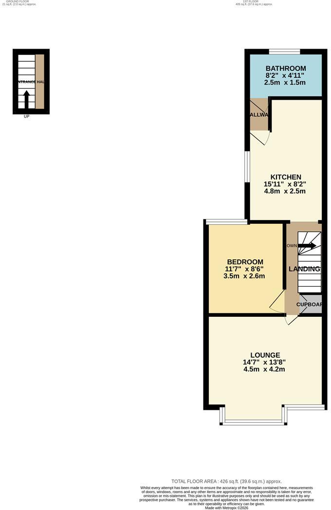Stanley Road, North Chingford, floorplan