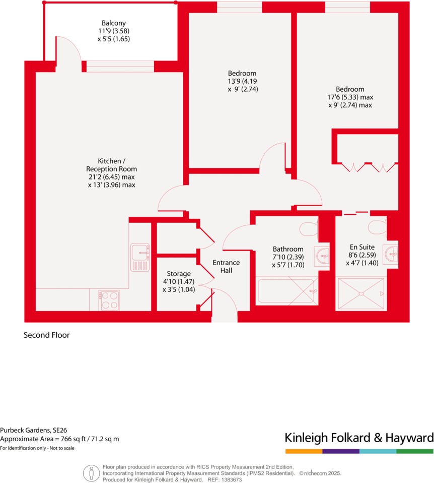 Purbeck Gardens, Sydenham, London, SE26 floorplan