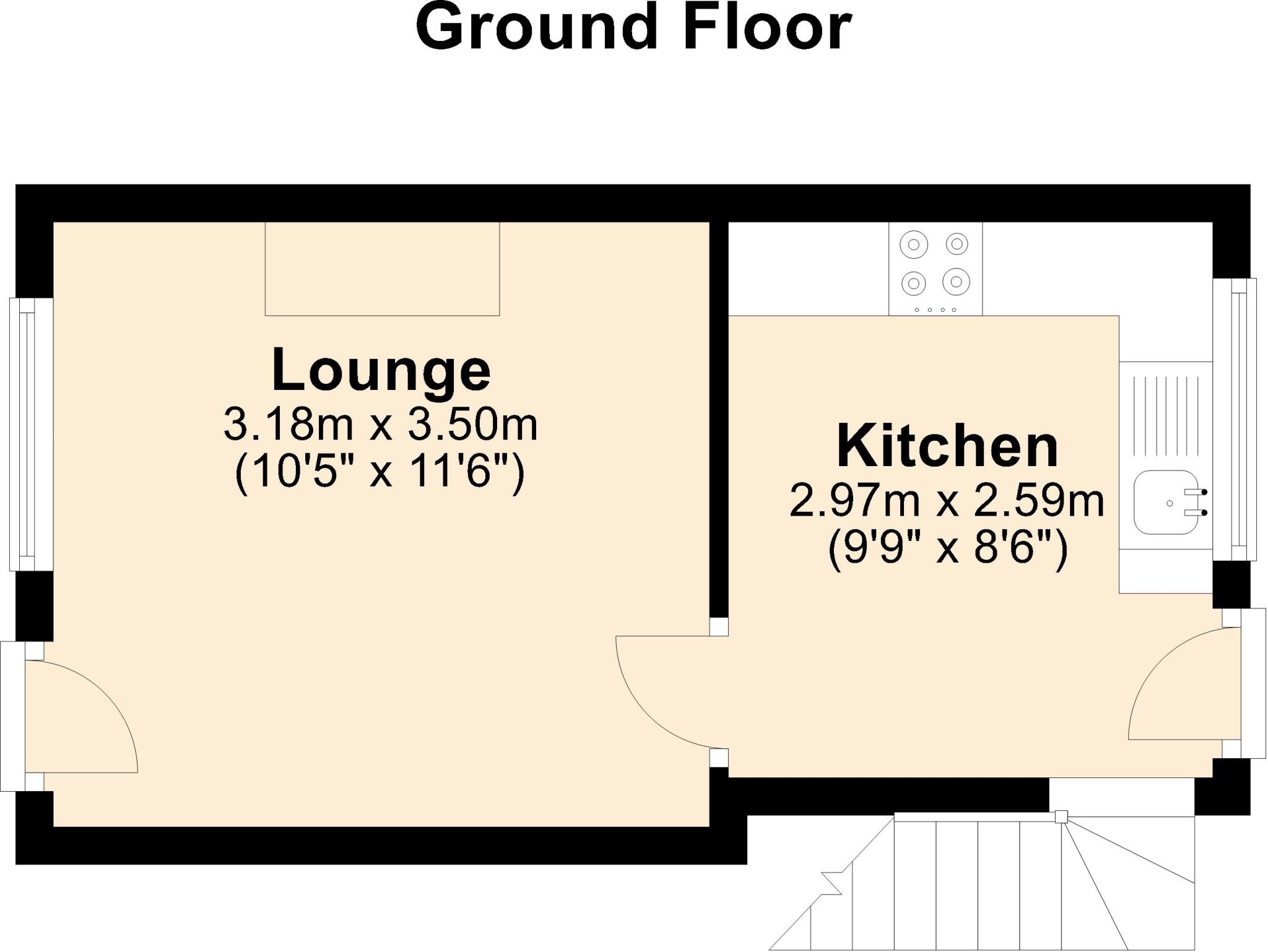 Savages Row, Ruddington floorplan