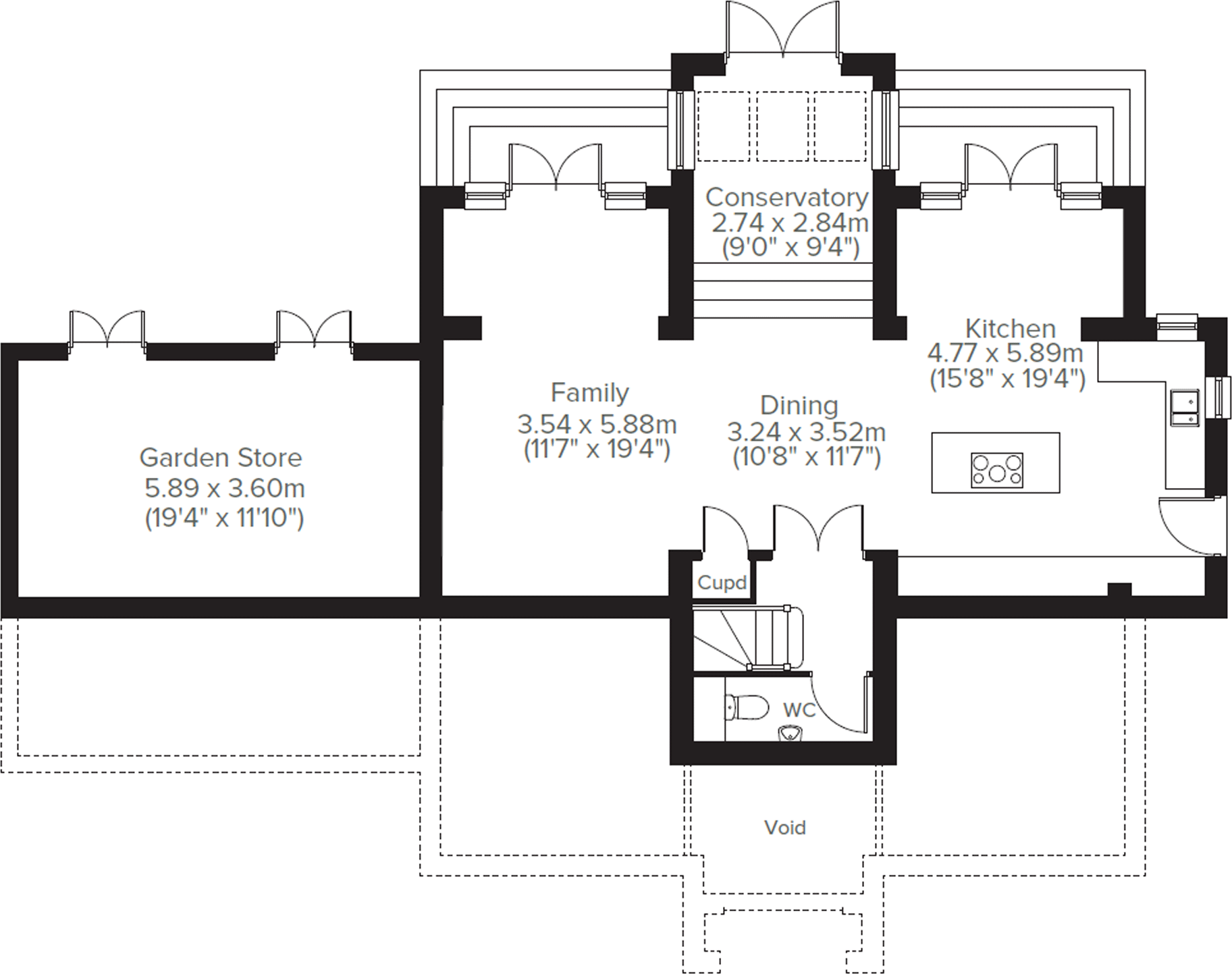 Tri Veru,
33 Qwarak Tewdar,
TR1 2FL floorplan