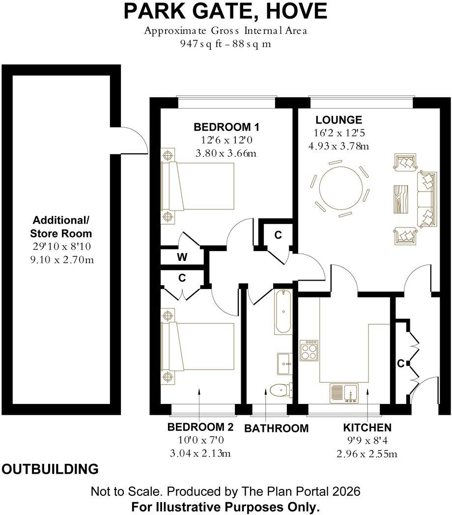 Somerhill Road, Hove floorplan