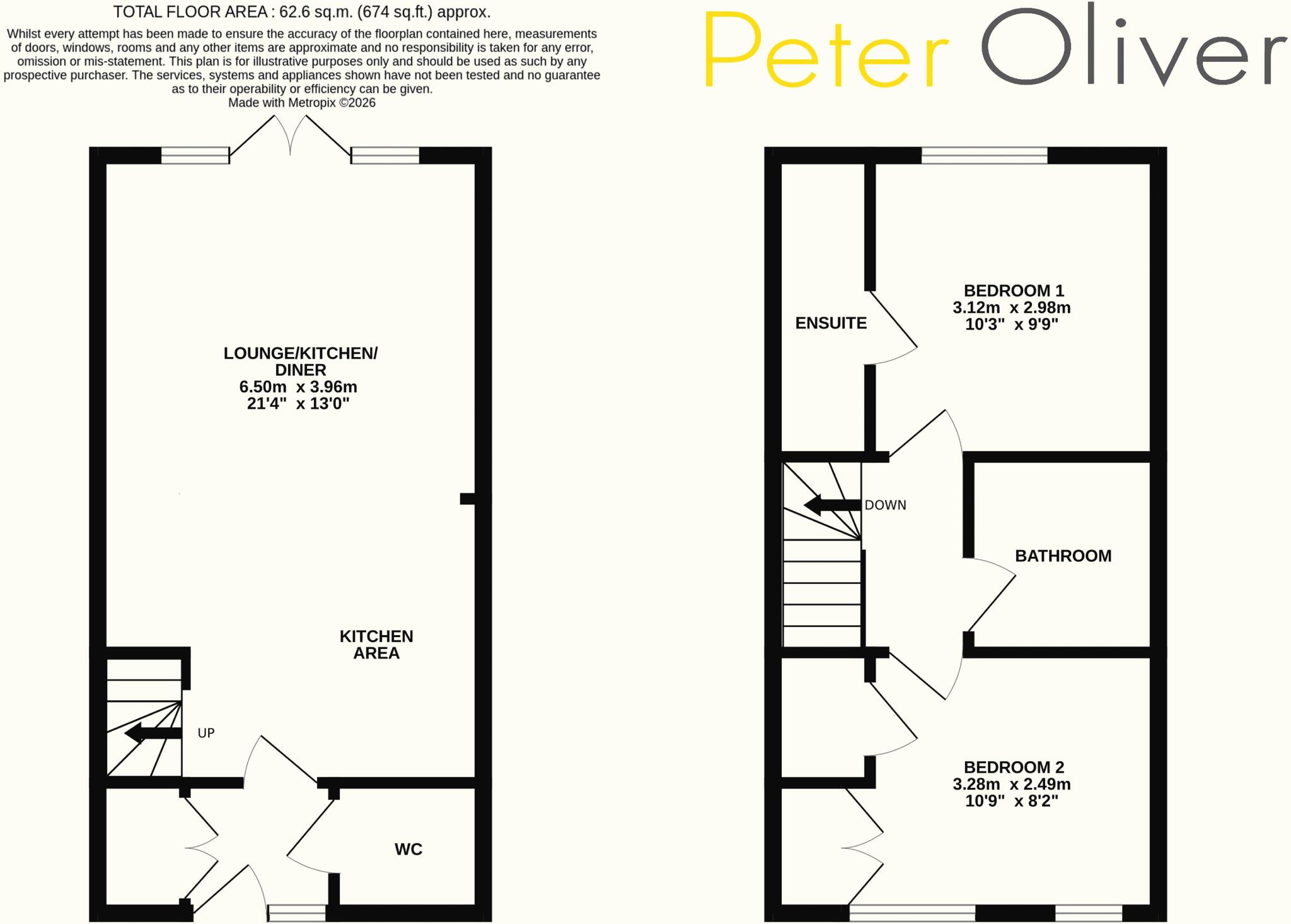 Wheatsheaf Avenue, Ridgewood, Uckfield floorplan