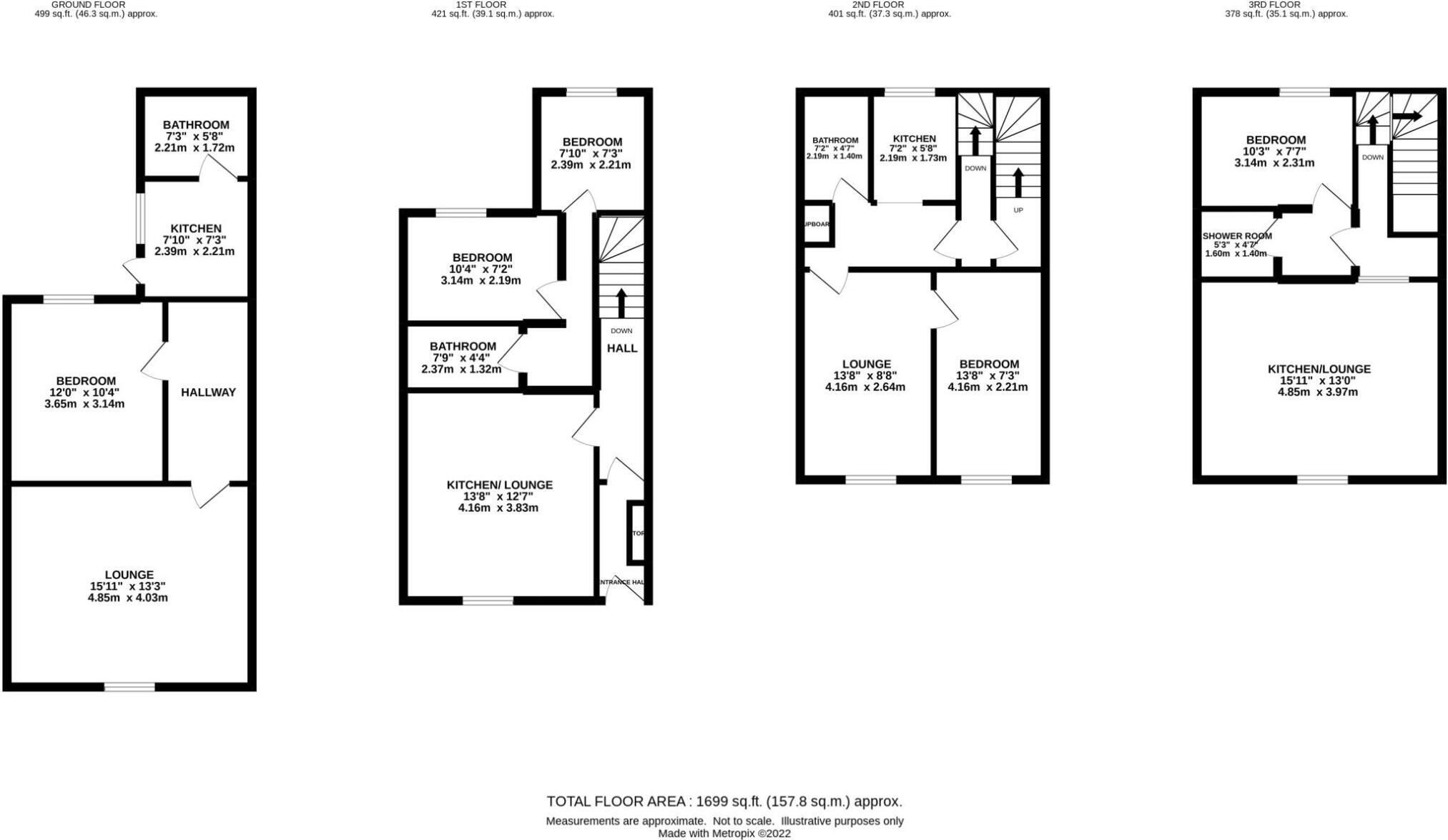 2 Wisbech Road, King's Lynn, Norfolk PE30 5JN floorplan
